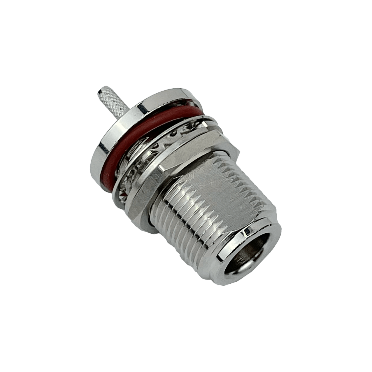 N-Hembra RG316 16mm-Diamet Panel Conector Crimpeable Coaxial CA100 4