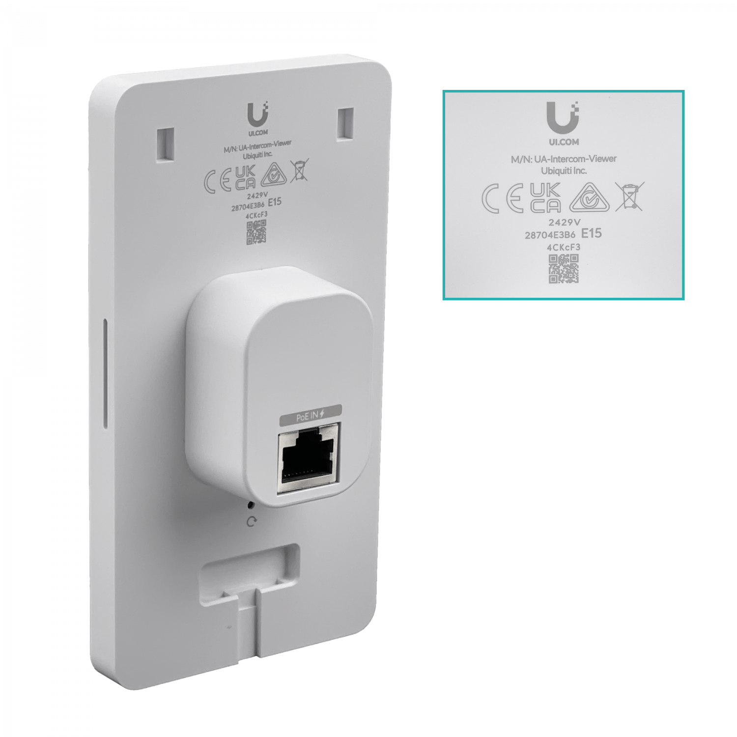Pantalla Táctil de 5 Pulgadas para Control de Acceso y Monitoreo, Ubiquiti Access Intercom Viewer 5