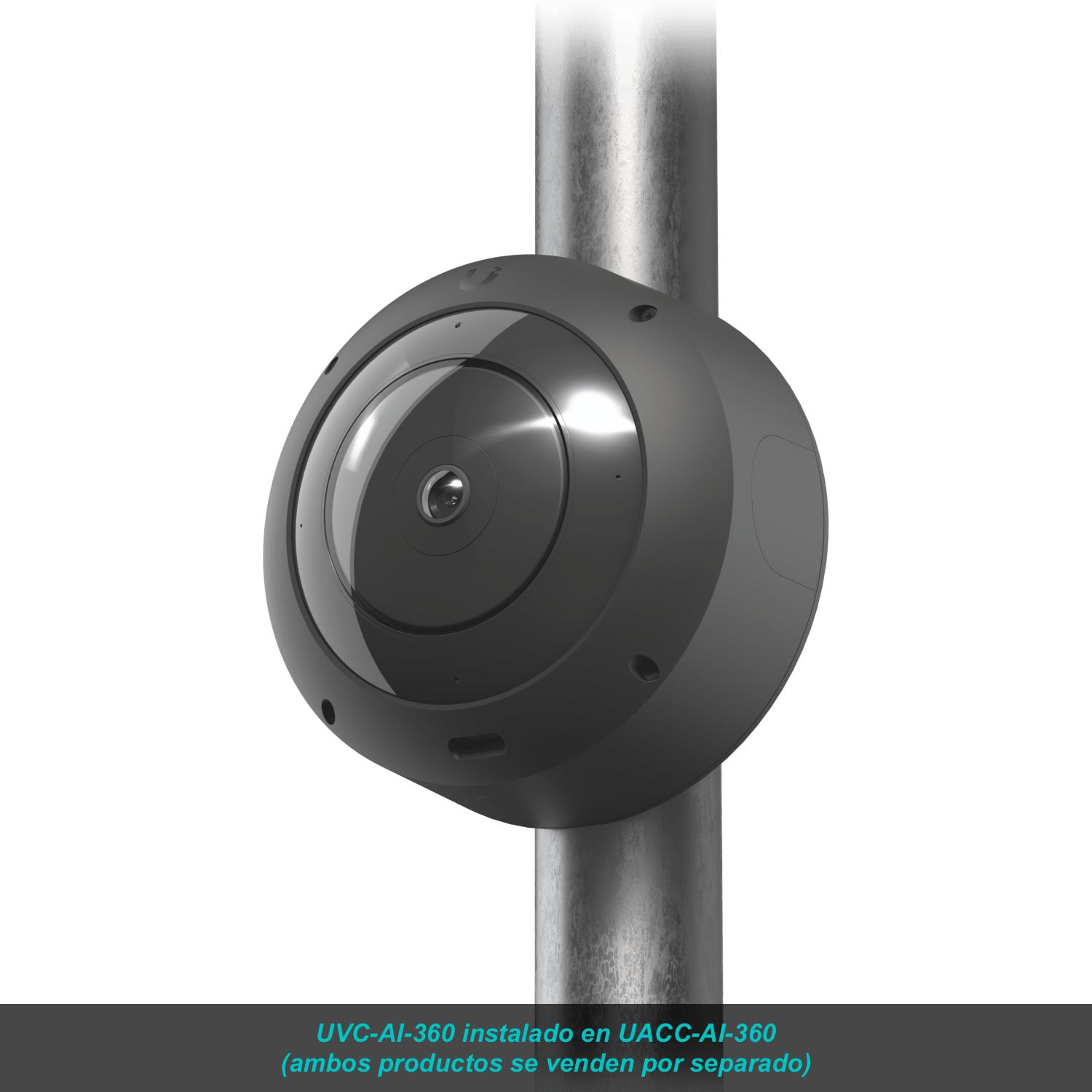 Caja de Conexión Negra Ubiquiti IK08 IPX6 - Compatibilidad con UVC-AI-360 5