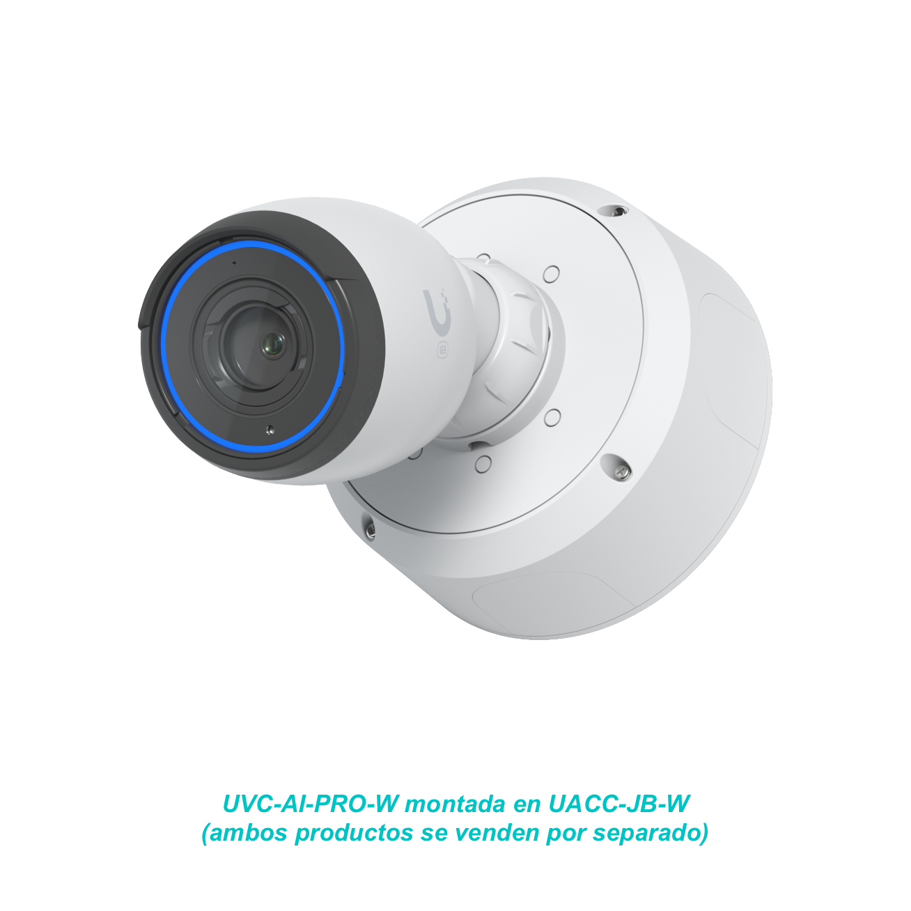 Caja de Conexión Ubiquiti UACC-CAMERA-JB-B Aluminio Blanco para Cámaras UniFi Bullet y Dome 8