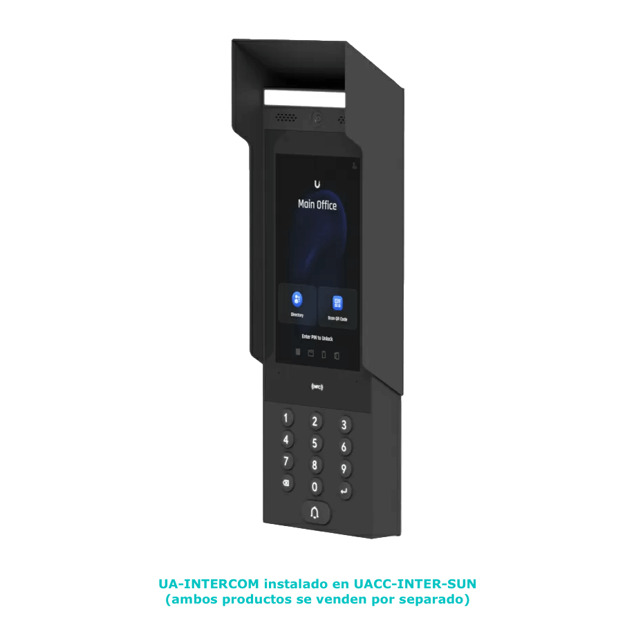 Accesorio Ubiquiti UACC-INTER-SUN - Cobertura Solar para UA-Intercom, Acero Galvanizado 3