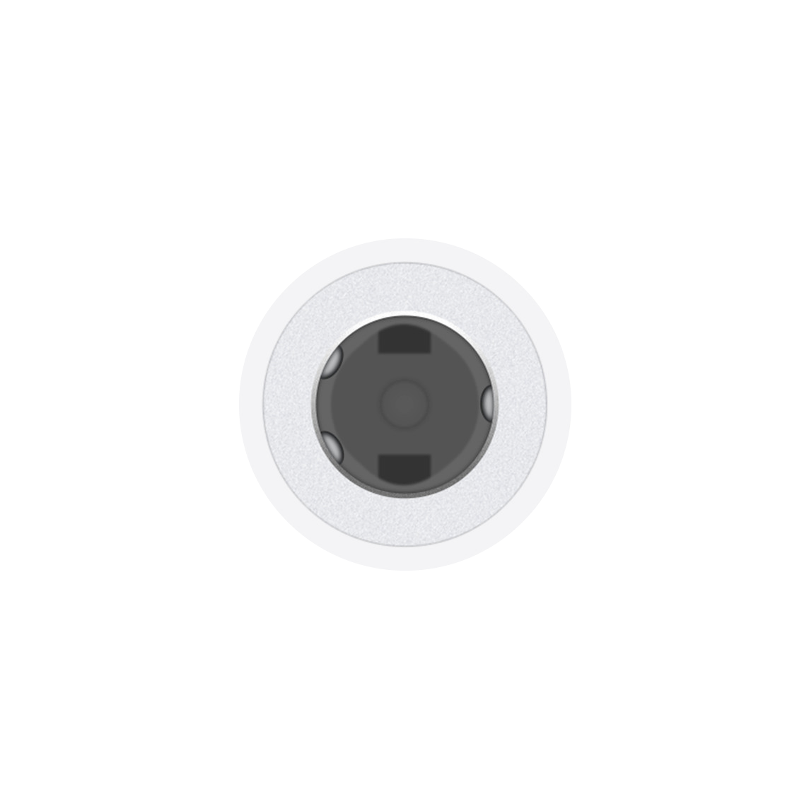 Adaptador Apple MU7E2AM/A de USB-C a Jack de 3.5 mm - Blanco 4
