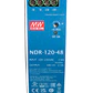 MEANWELL 48VDC 120W 2,5A ajust/48-55V Ancho-40mm Riel-DIN Fuente Poder - Miniatura 3