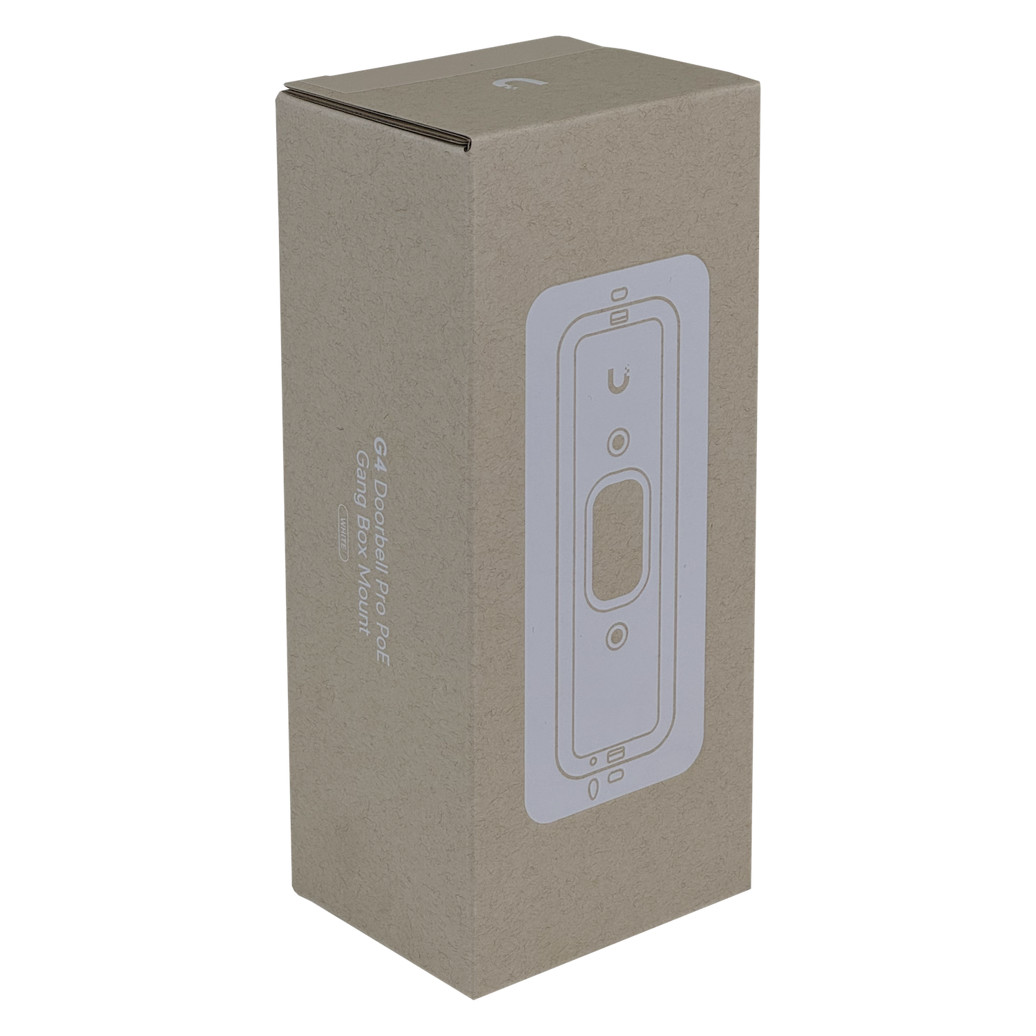 Soporte Ubiquiti G4-DOORBELL-BOX-WH - Montaje Plano o Angular 25° para UVC-G4-Doorbell-Pro 2