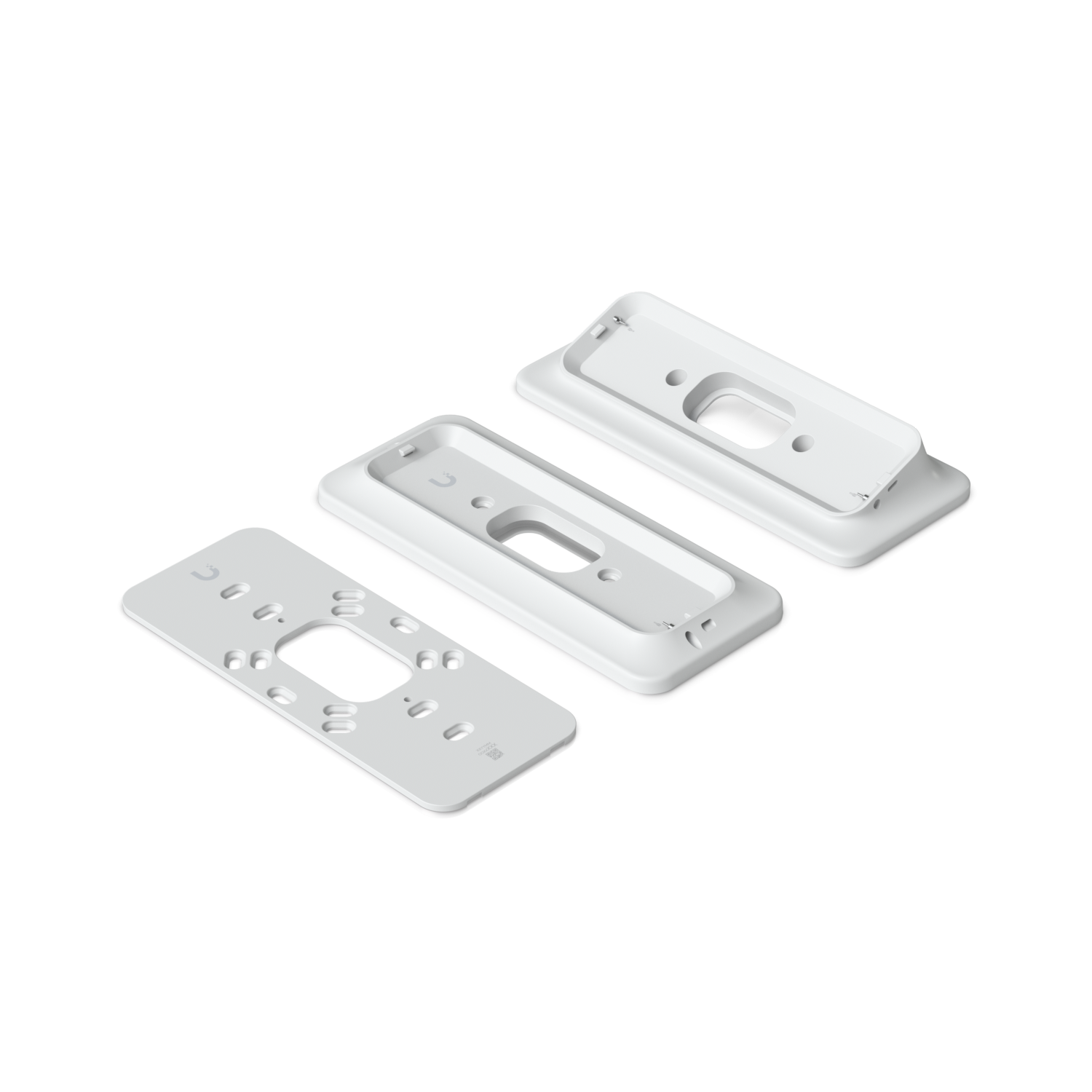Soporte Ubiquiti G4-DOORBELL-BOX-WH - Montaje Plano o Angular 25° para UVC-G4-Doorbell-Pro 3