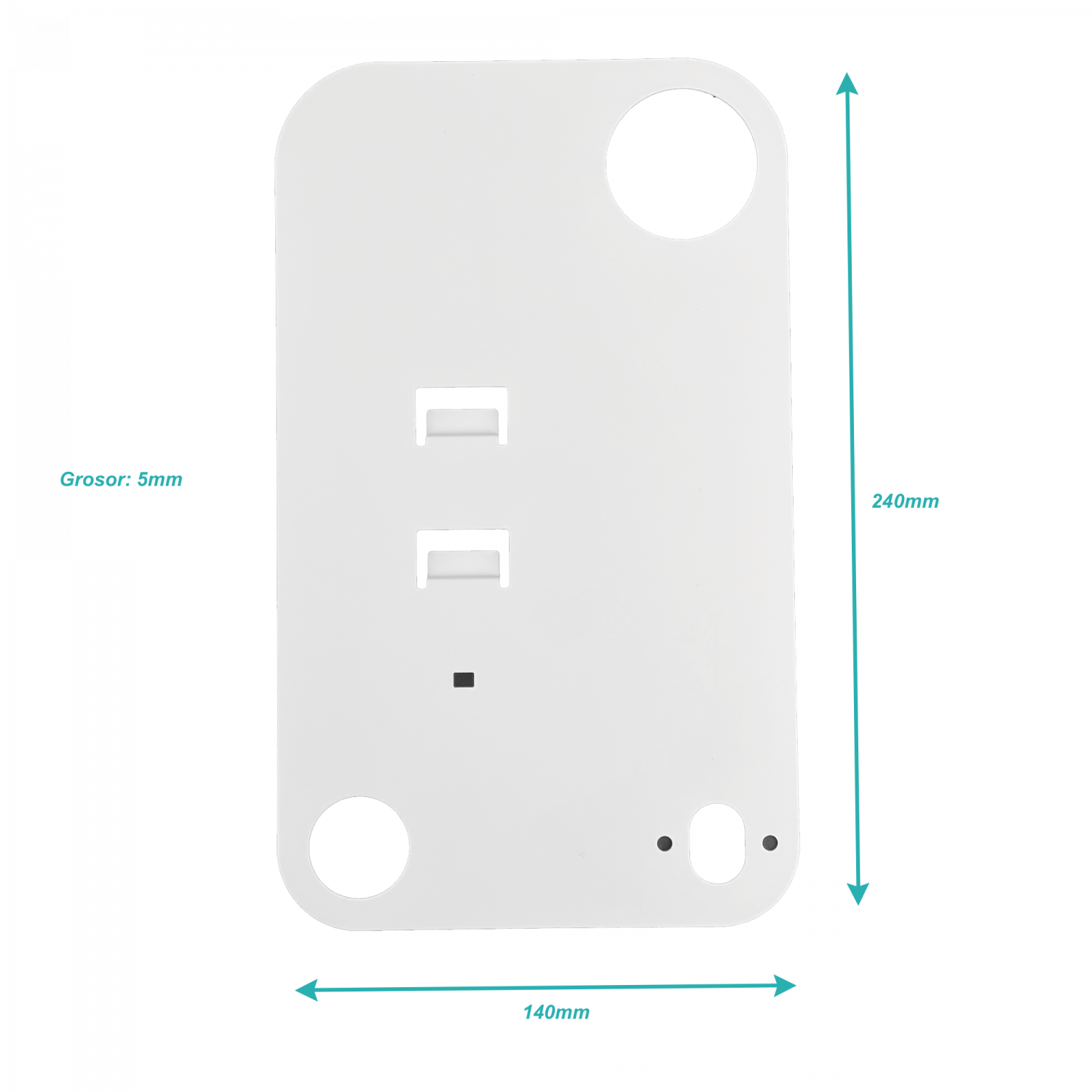 Soporte de Montaje a Techo Blanco Ubiquiti - Compatible con UVC-AI-THETA 6