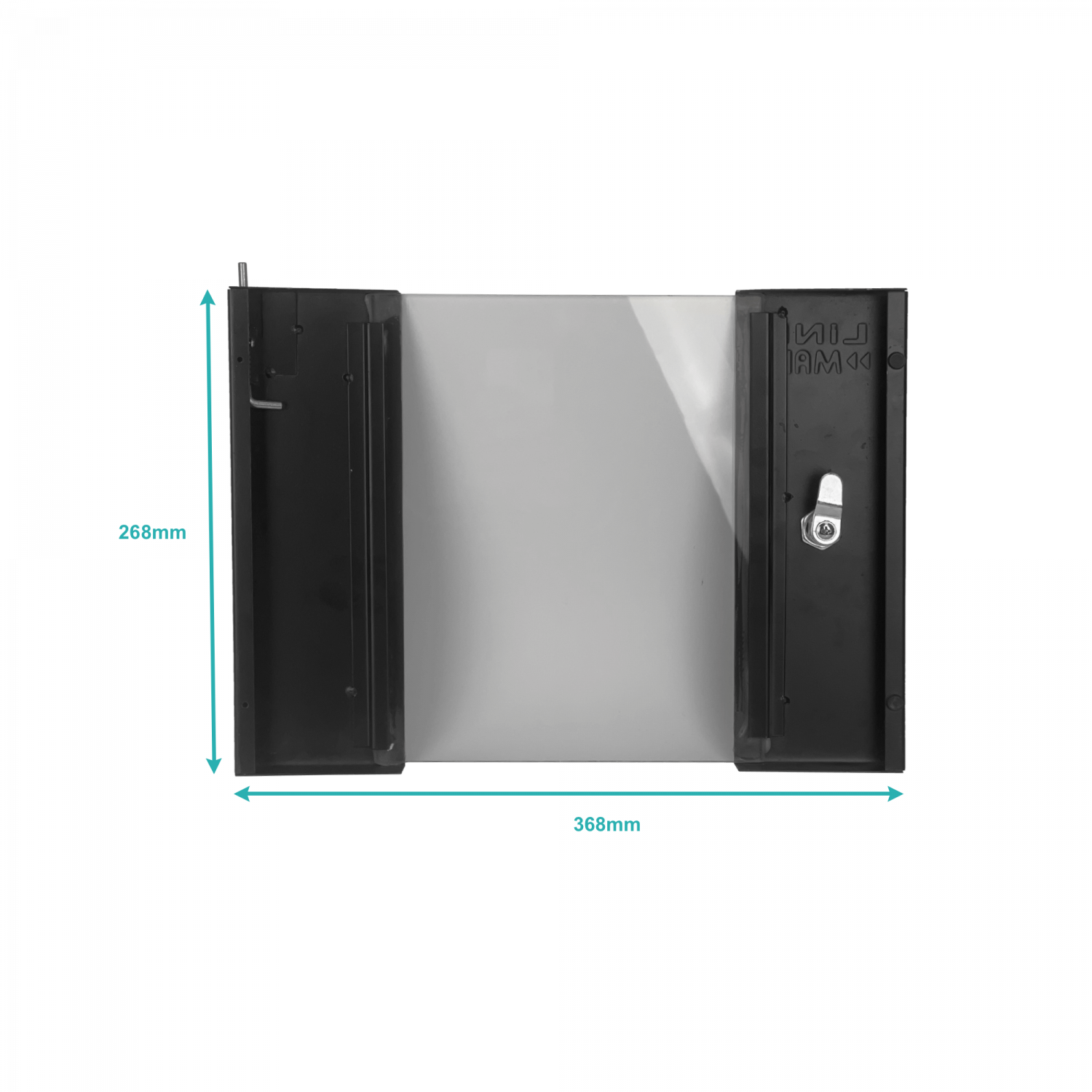 Puerta Repuesto LINKMADE RK1006-P 4U Rack 10 Pulgadas 2