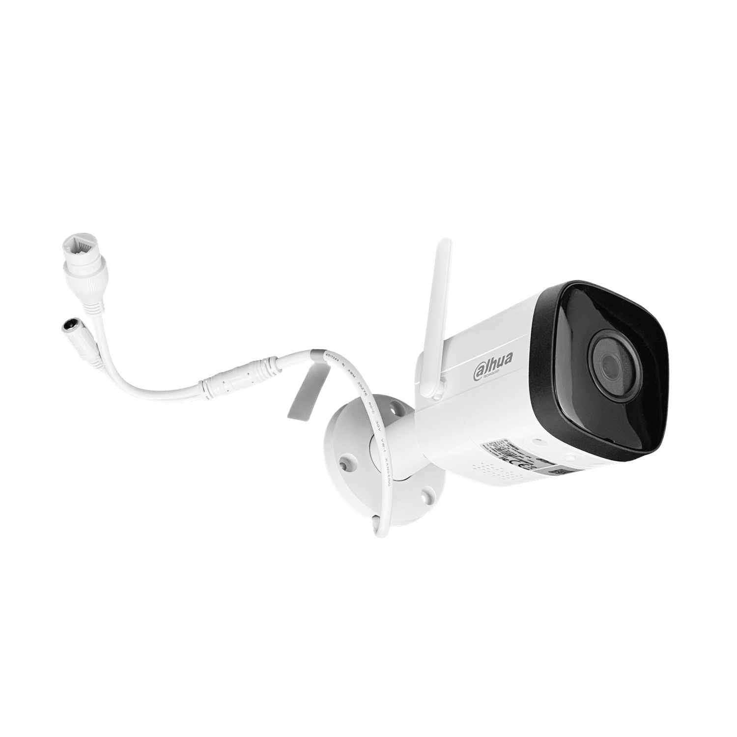 Cámara IP WiFi Bullet Dahua IPC-HFW1430DT-STW de 4MP con Visión Nocturna y Audio Bidireccional 4