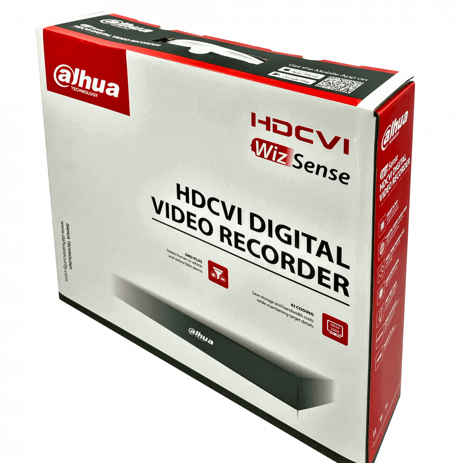 Grabador de Video DAHUA XVR1B16 2 RCA, HDMI, VGA, LAN, USB, IP, 6MP, 1xSATA WizSense 7