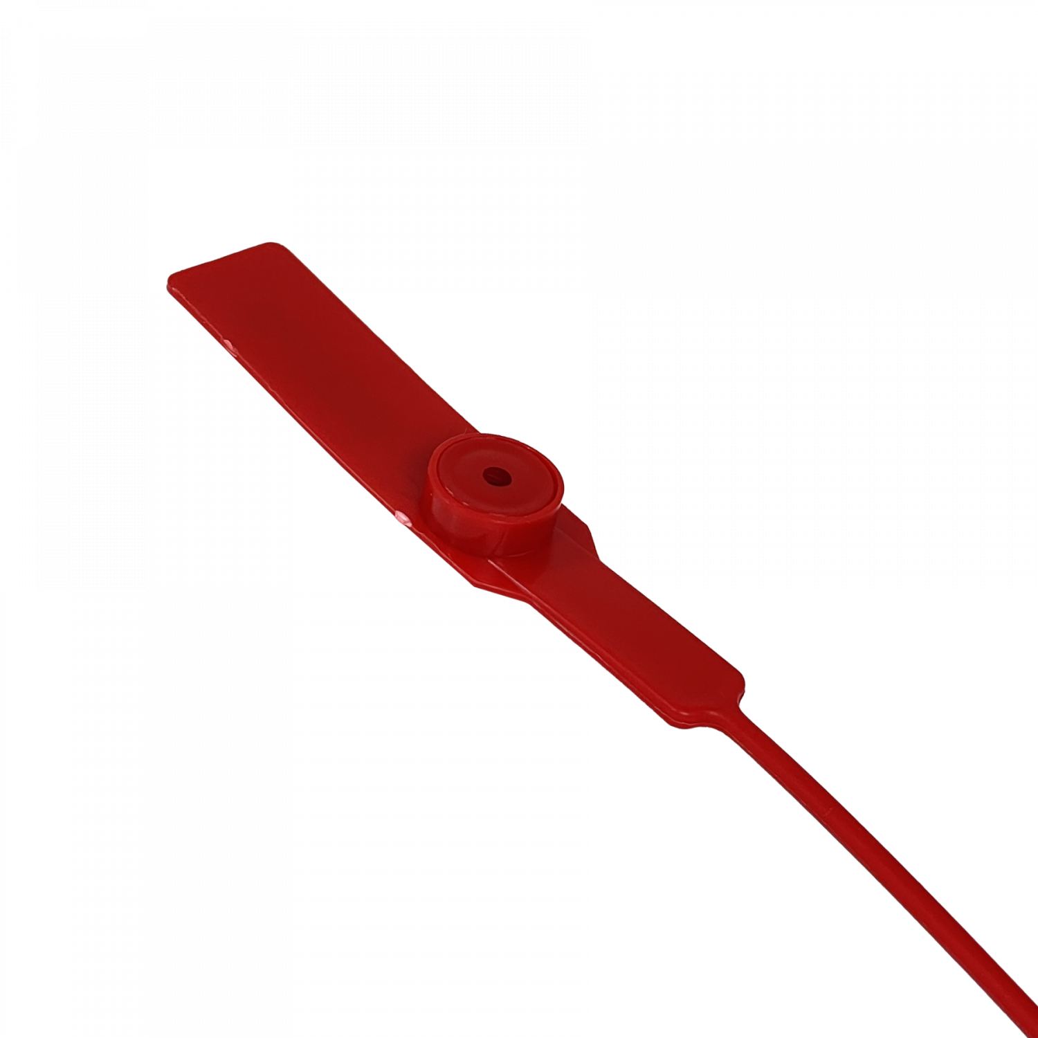Sellos Seguridad Metalgrip Rojo 28cm 100 Unidades Plástico 1