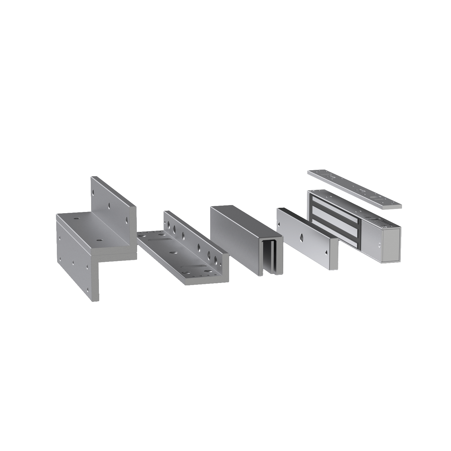 Cerradura Electromagnética, Resistencia 270 kg, Diseño Negro y Gris, Ubiquiti UA-Lock-Magnetic-270kg 2