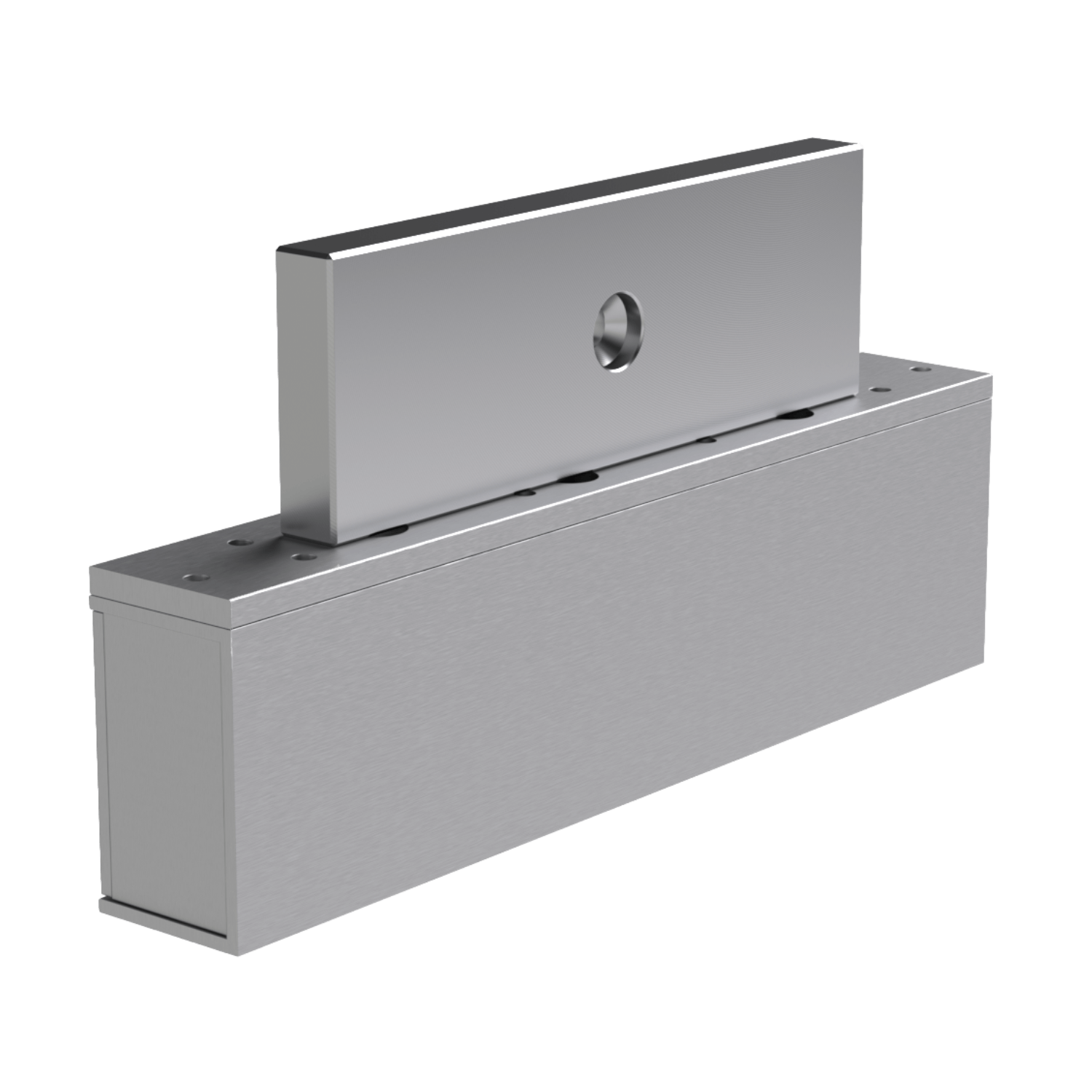 Cerradura Electromagnética, Resistencia 540 kg, Diseño Negro y Gris, Ubiquiti UA-Lock-Magnetic-540kg 1