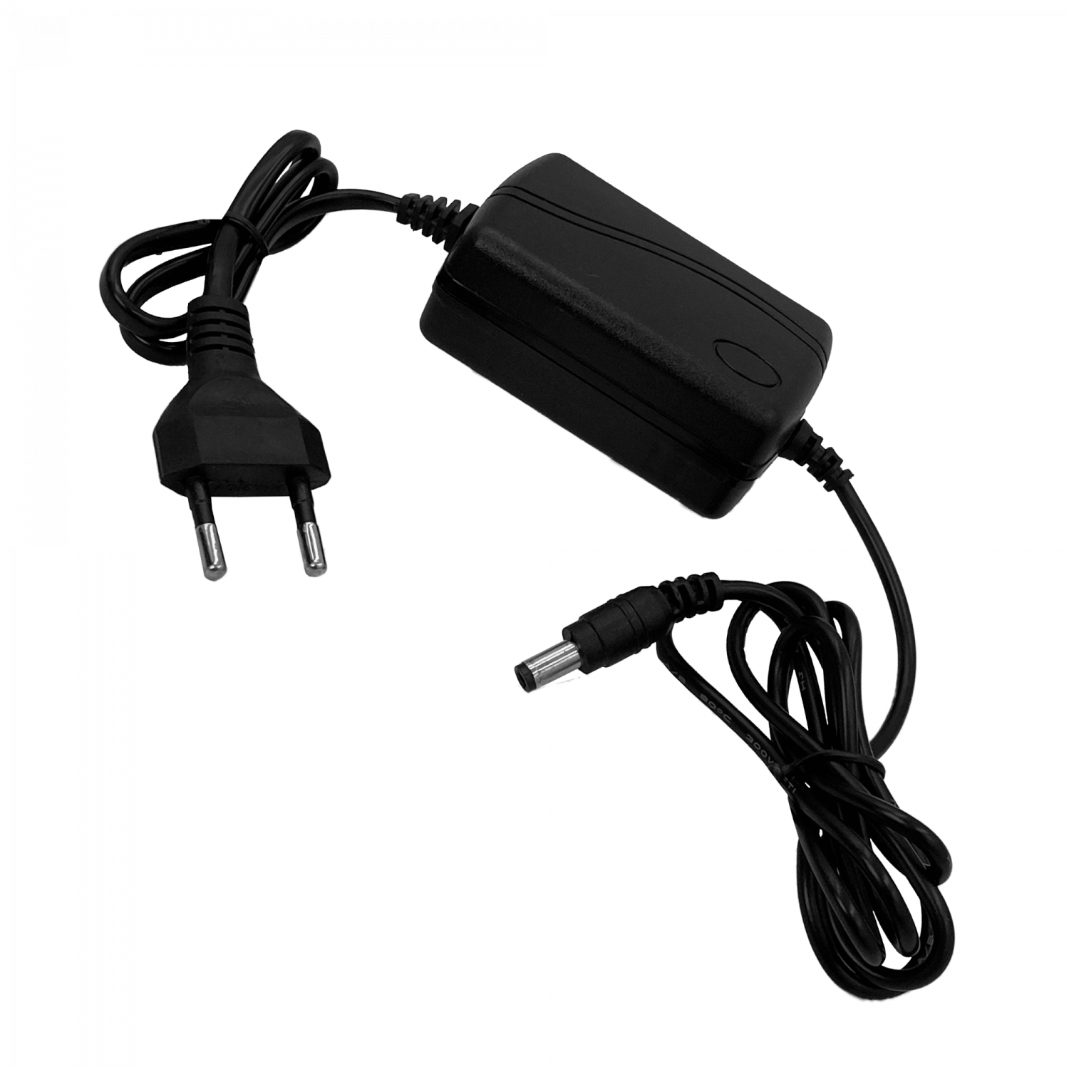 Fuente de Poder 12V 1.5A 18W, Plug 5.5x2.5mm, con 2 Cables, Plástica Interior 2