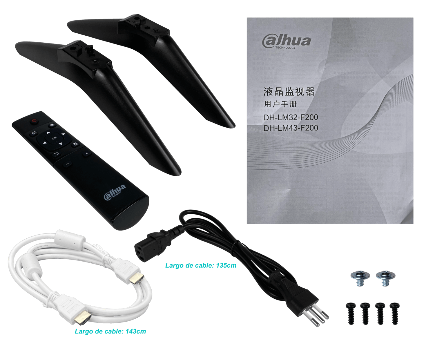 Monitor LED Dahua LM43-F200 de 43