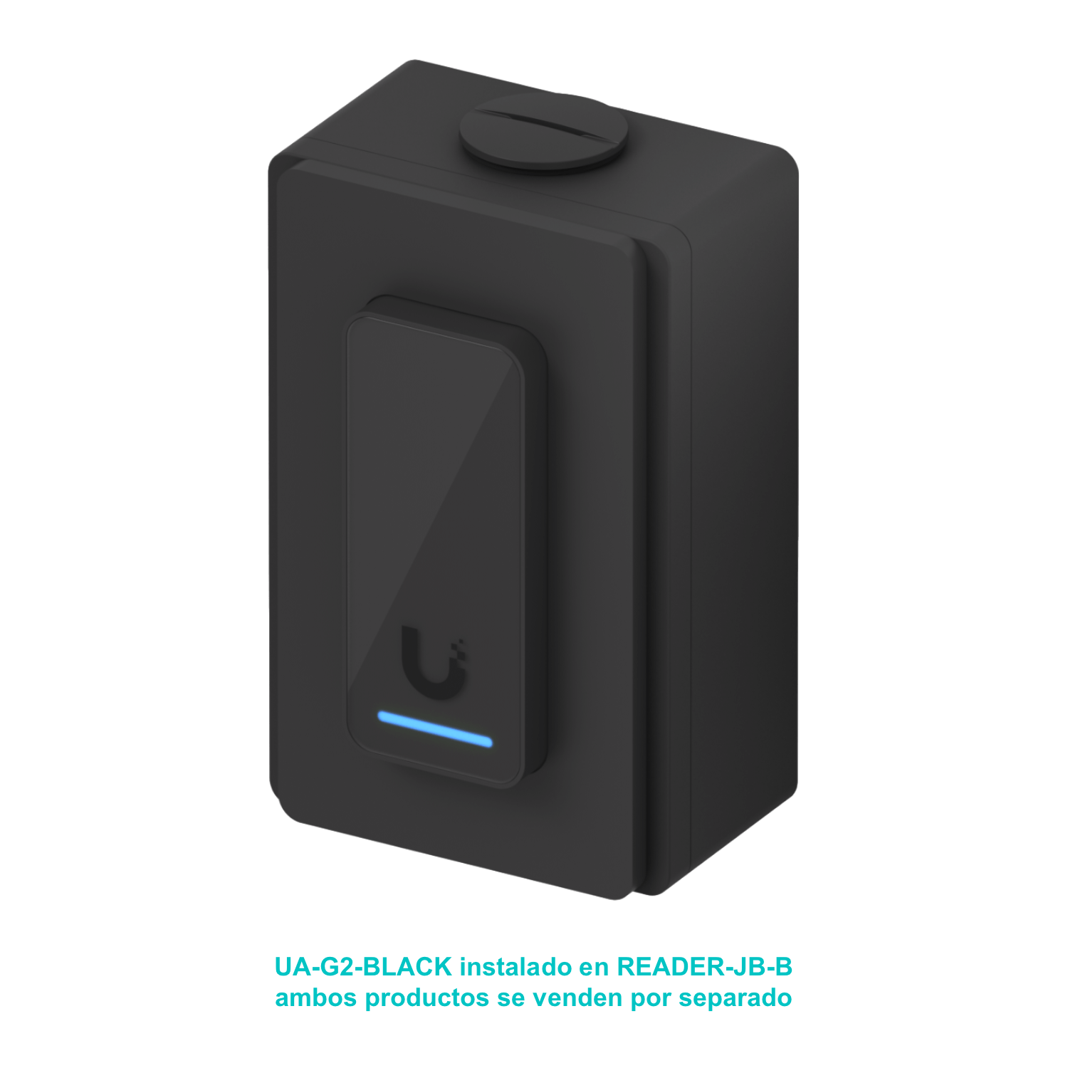 Caja de Conexiones UniFi Access Reader, Montaje Superficie Plana, Compatible Conductos 3/4