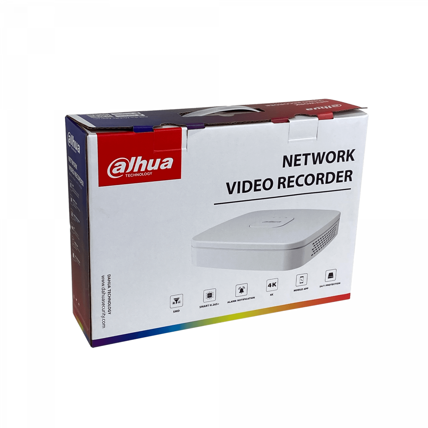 NVR 8 Canales IP 12MP 4K HDMI/VGA AI WizSense 1xSATA hasta 20TB, Dahua DHI-NVR2108-4KS3 3