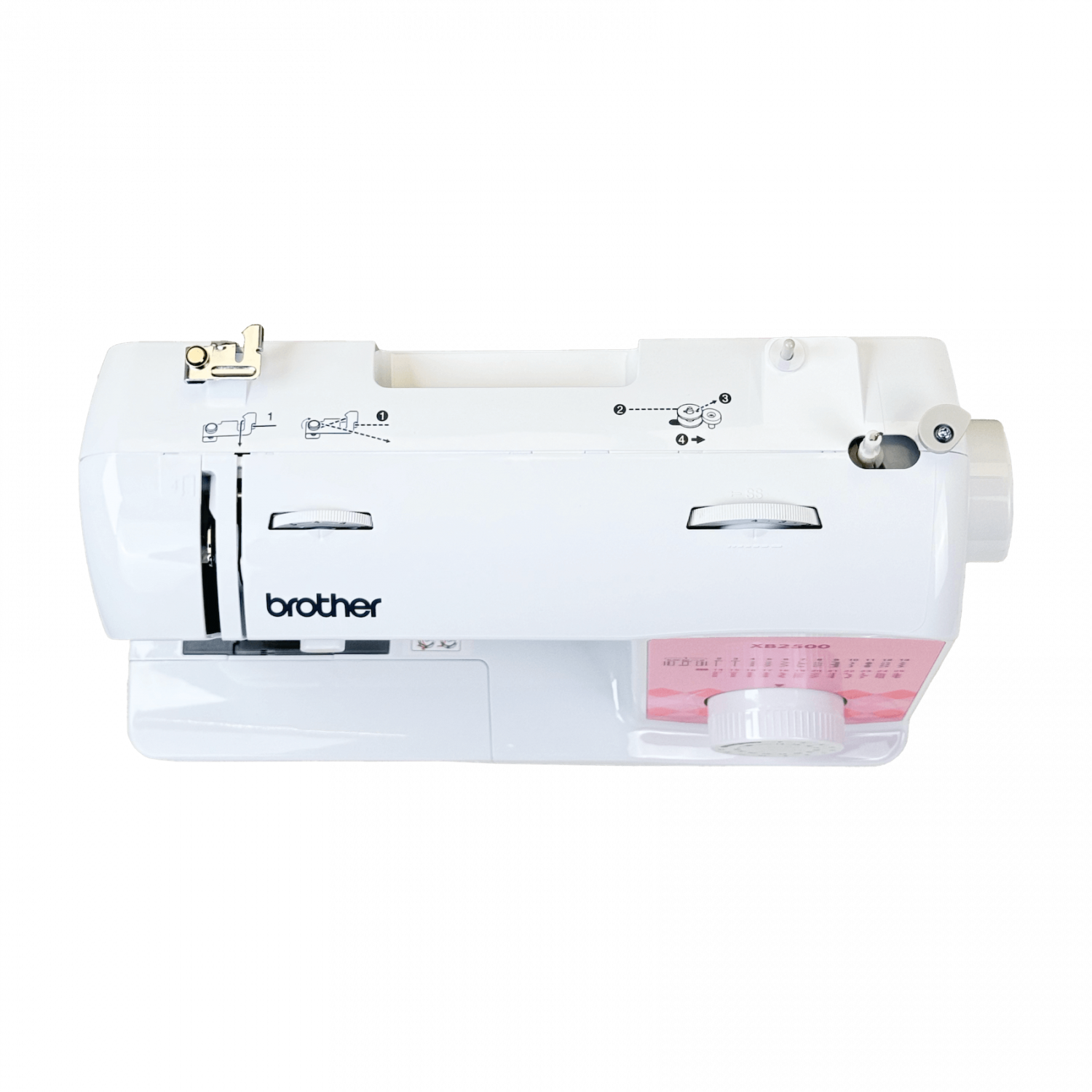 Máquina de Coser Brother XB2500, 25 Puntadas, Ojal en 4 Pasos, Enhebrador Automático 2