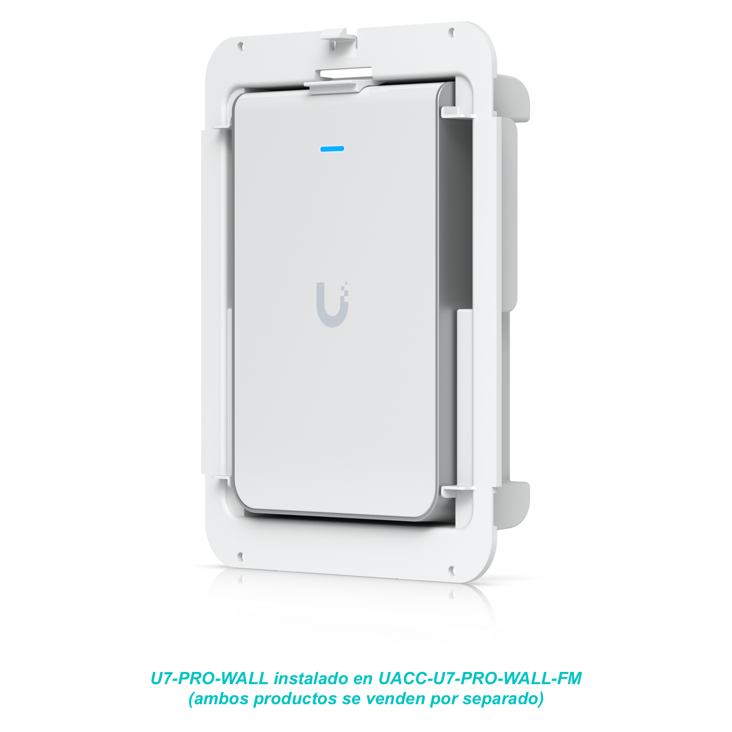 Cubierta Pintable Ubiquiti UniFi U7-Pro-Wall - Diseño personalizable y duradero 4