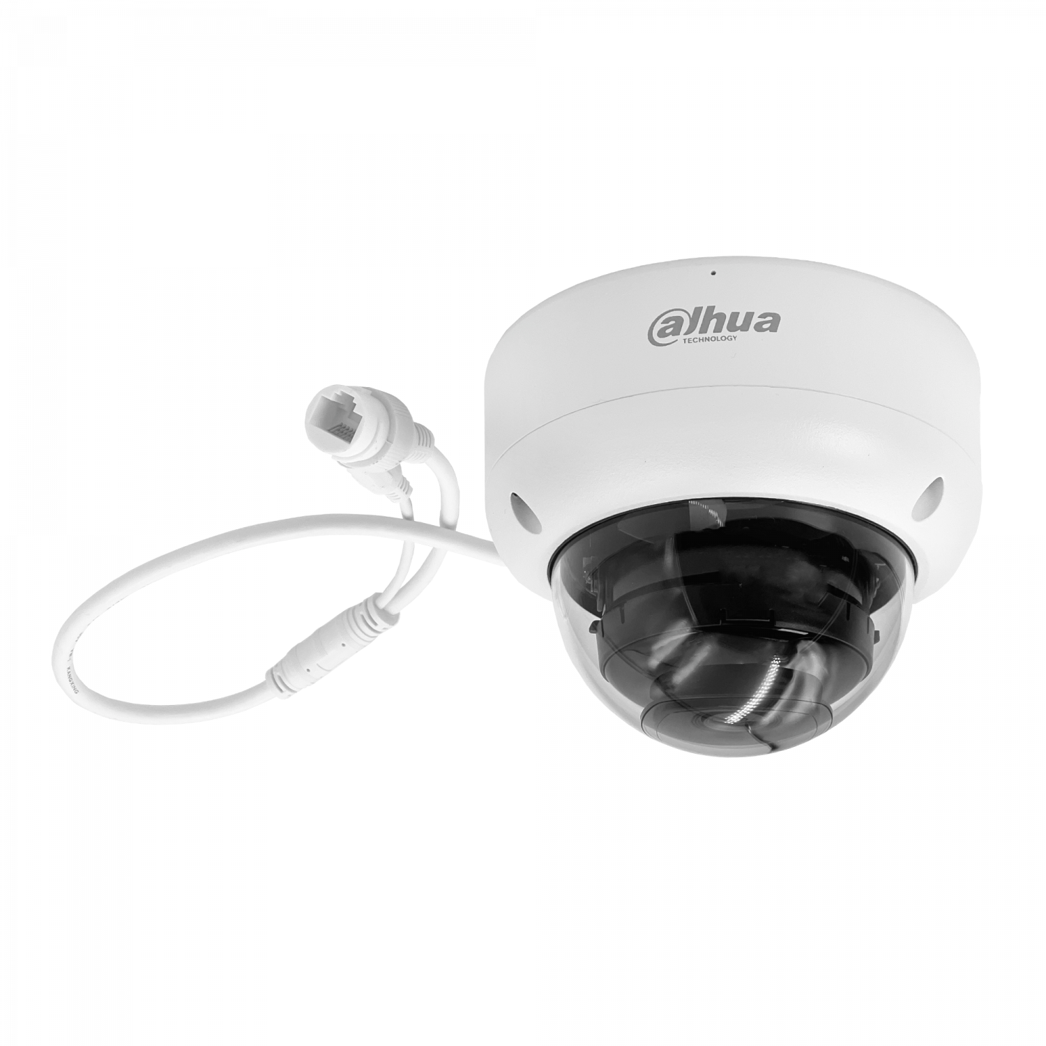 Cámara Mini Domo Dahua 2MP Fijo 2.8mm PoE IR50m IP67 IK10 WizSense Profesional 1