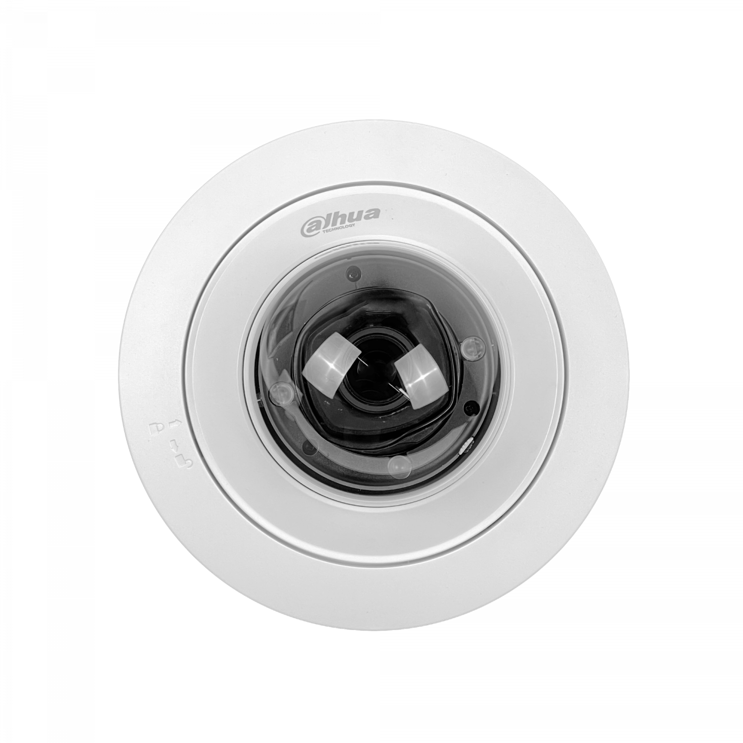 Cámara Domo Dahua 4MP Motorizada 2.8-12mm PoE IR40m IP67 MicroSD Pro IA HDPW5442 2