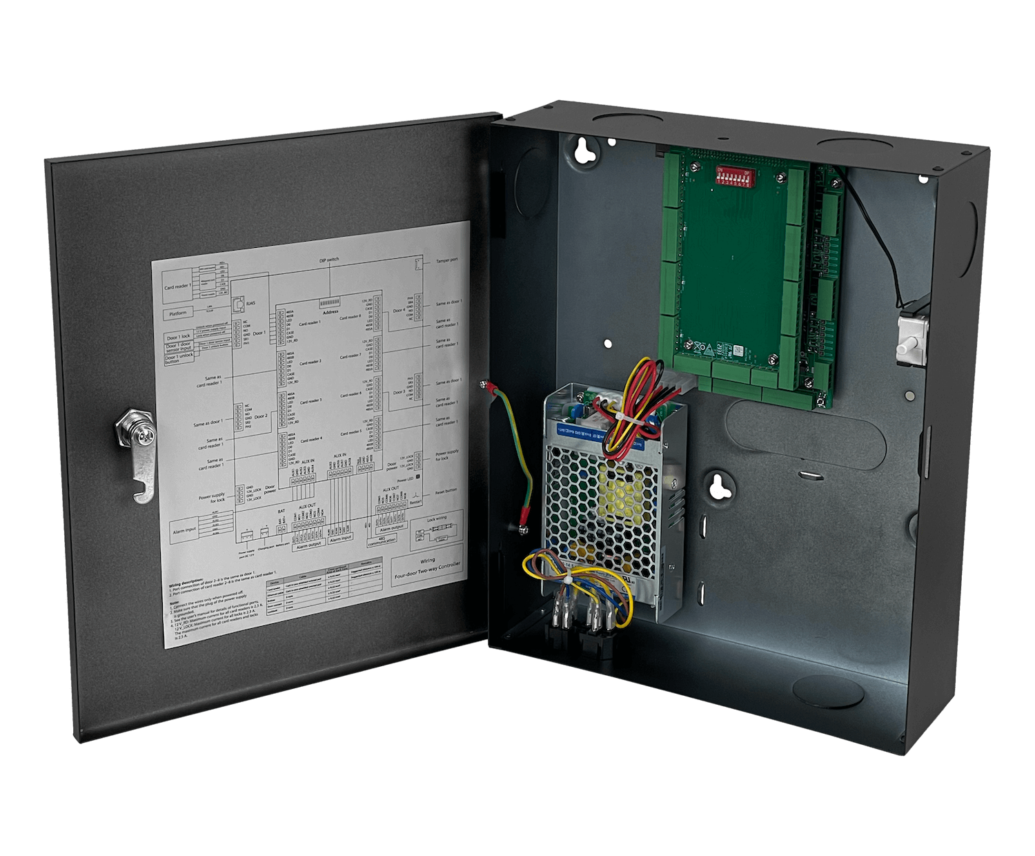 Controlador de Acceso Dahua ASC2204C-D - Gestión de 4 Puertas con Comunicación TCP/IP 2