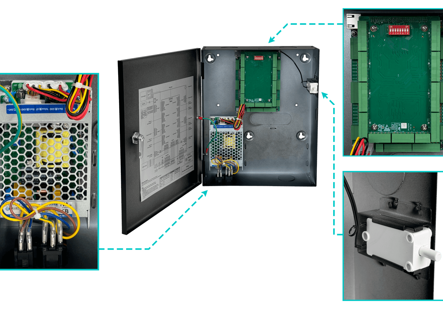 Controlador de Acceso Dahua ASC2204C-D - Gestión de 4 Puertas con Comunicación TCP/IP 8