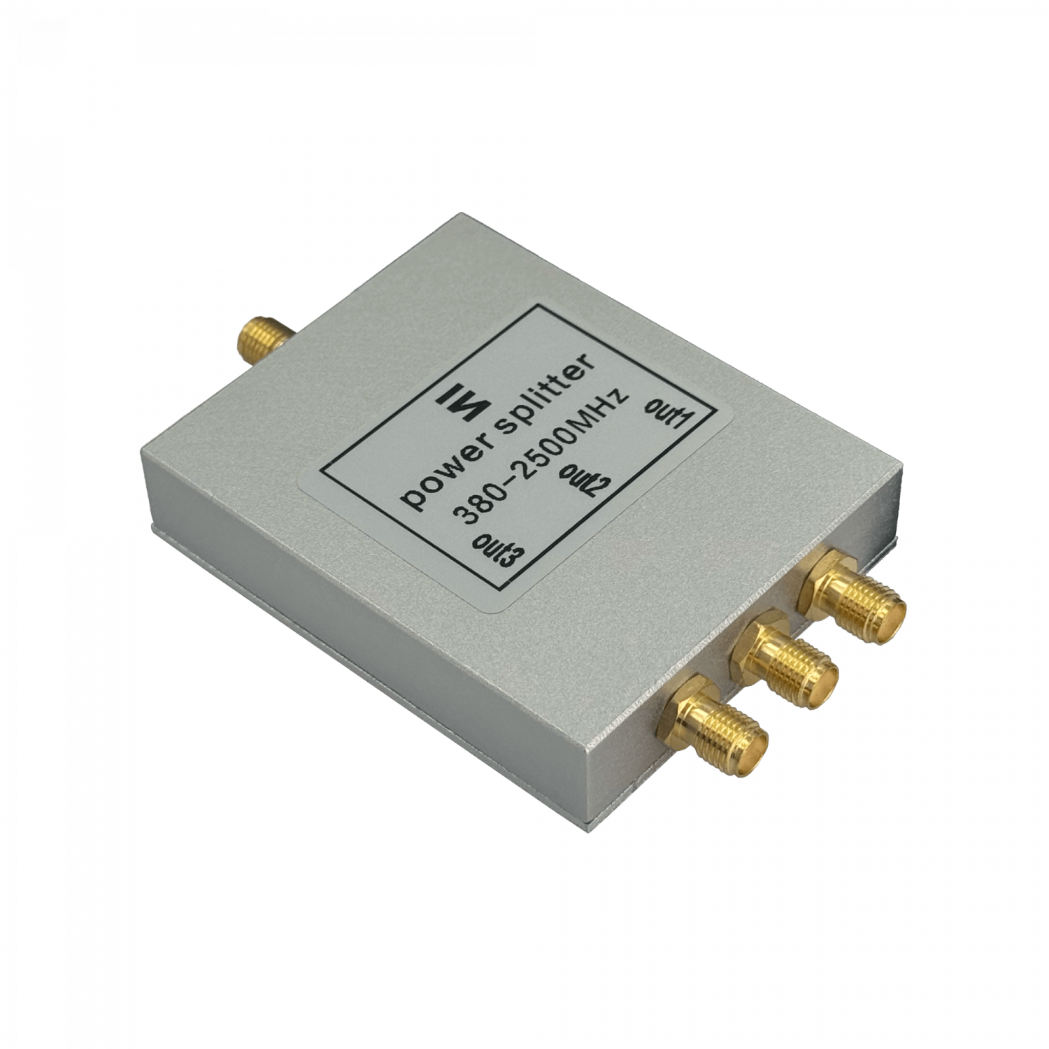 Divisor de Potencia RF SCW03 1x3, 0.4GHz–2.5GHz, Conectores SMA-H, Rango 380–2500MHz 1
