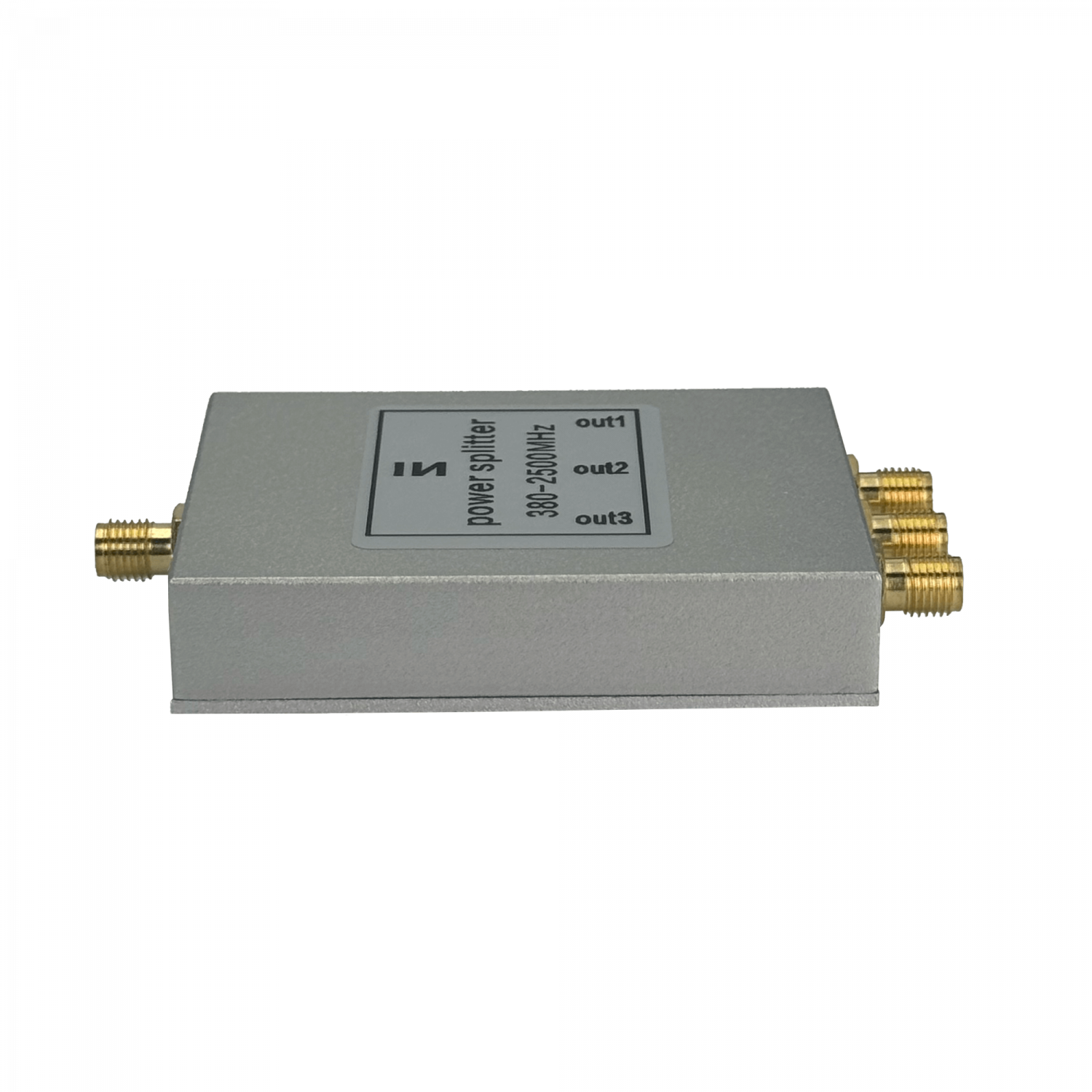 Divisor de Potencia RF SCW03 1x3, 0.4GHz–2.5GHz, Conectores SMA-H, Rango 380–2500MHz 2