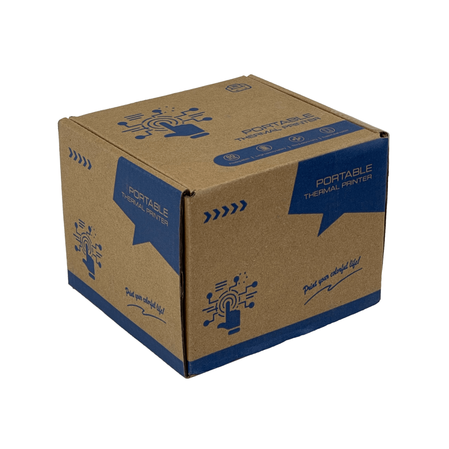 Impresora Portátil Térmica MILESTONE MHT-P29L Bluetooth USB-C 80mm Alimentación 5V/1A 6