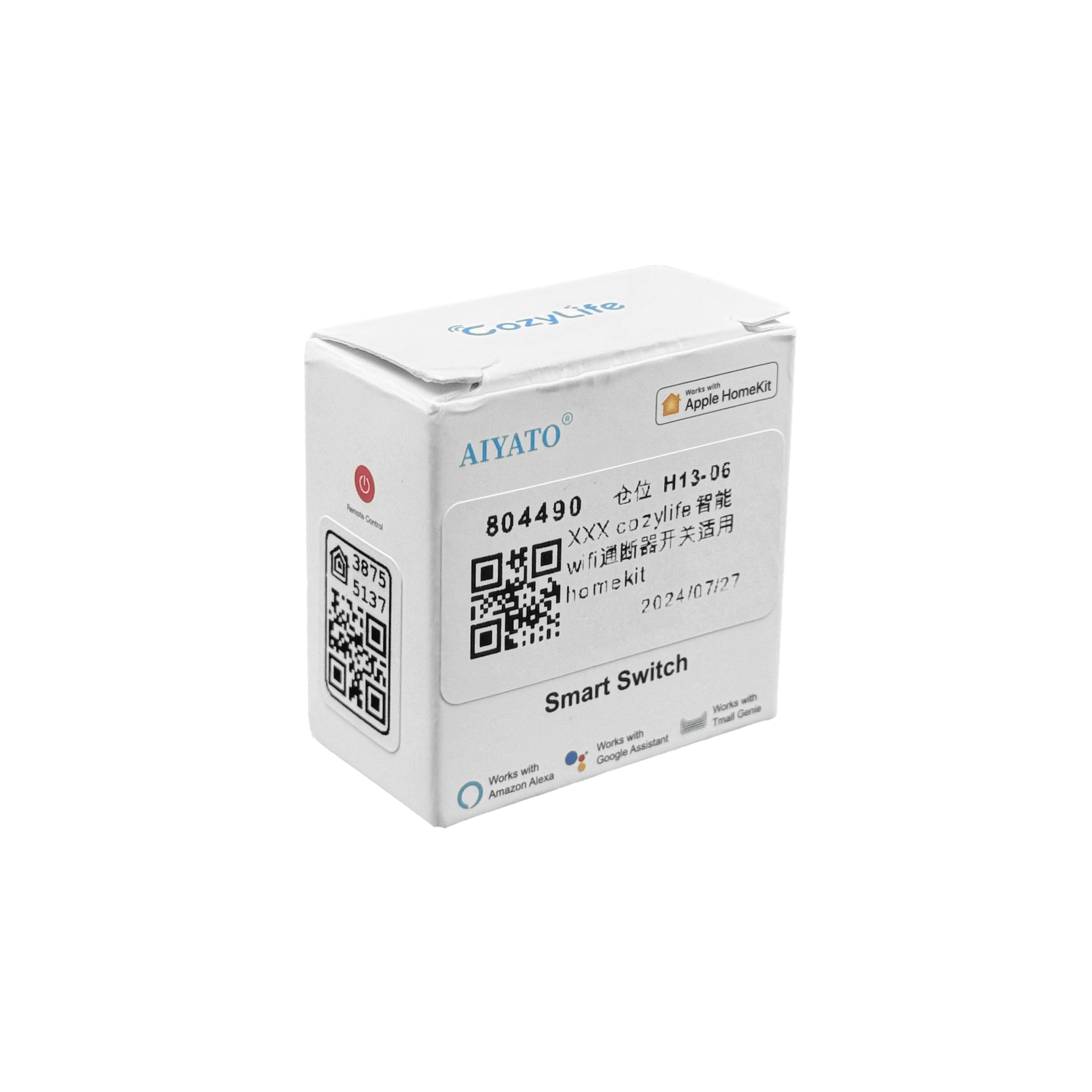 HomeKit p/Apple Rele interruptor 100-250VAC 16A WiFi IoT Domotica 2