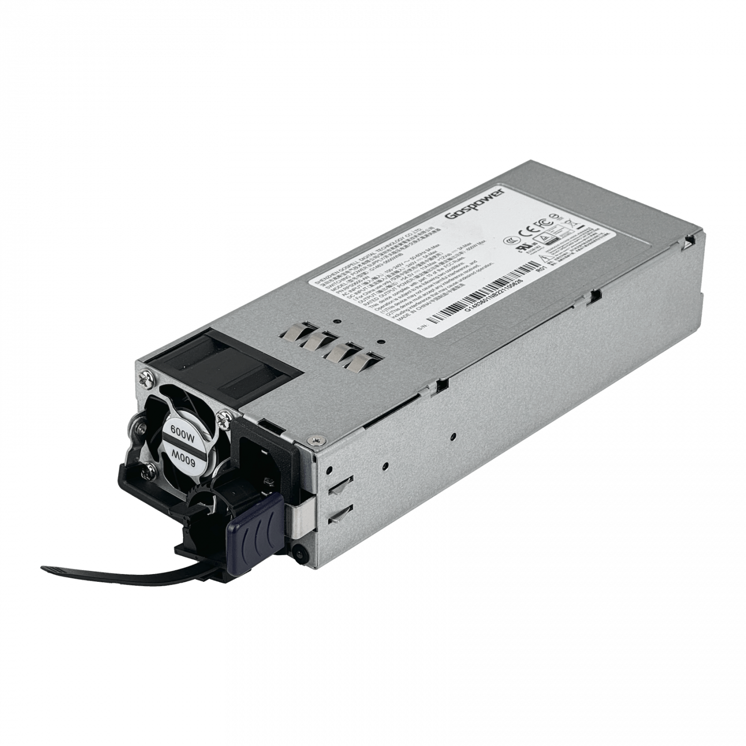 MIKROTIK Fuente Repuesto p/CRS320-8P-8B-4S+RM 600W 9A 100-240VAC 1
