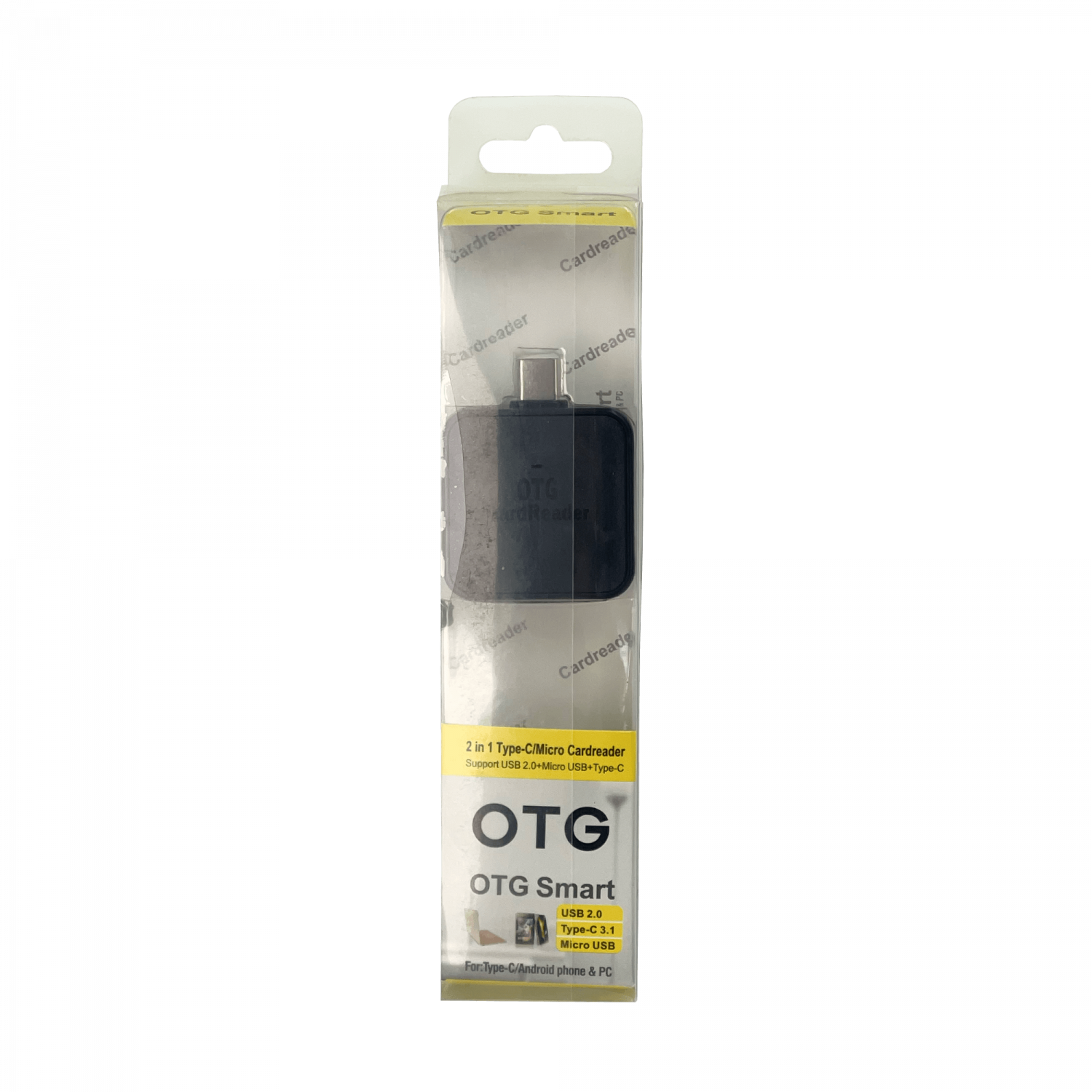 Lector de Tarjetas USB-C Todo-en-1 SD/mSD/TF/USB-MicroB 1