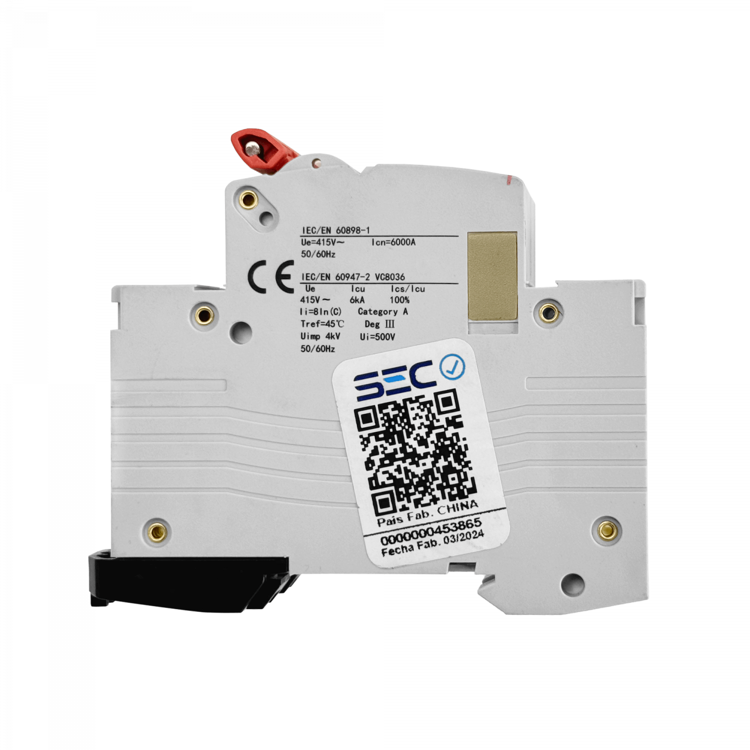 LS 2x16A 6kA 230/400V Interruptor Automatico Bipolar 2x16A Curva C16 4
