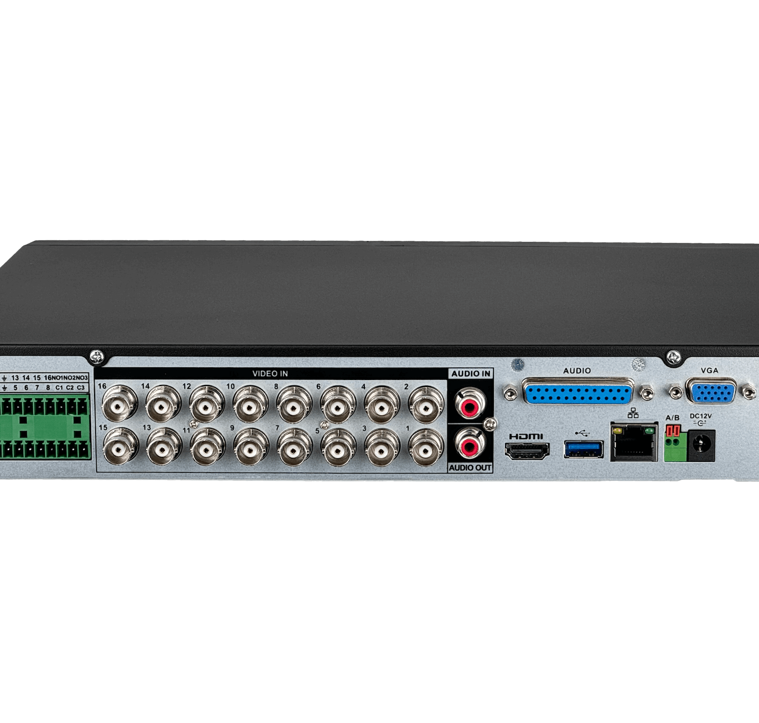 DVR Dahua XVR 16-BNC 5MP, 1 Puerto SATA (Hasta 16TB), LAN, HDMI, VGA, USB, RS485, WizSense  7