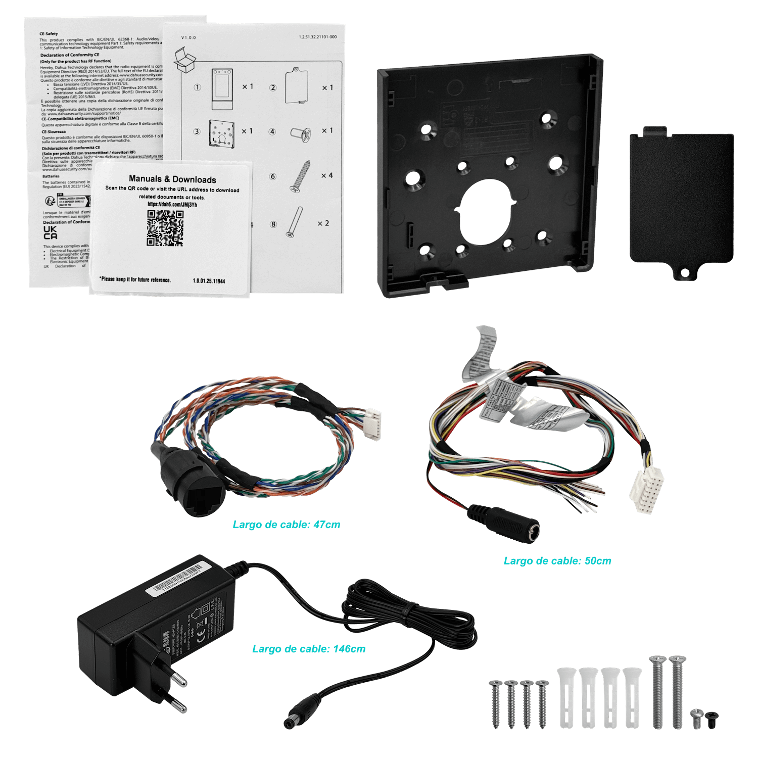 Control de Acceso Facial + Huella + Tarjeta NFC IP65 WiFi/PoE, Dahua DHI-ASI6214S-PW 4