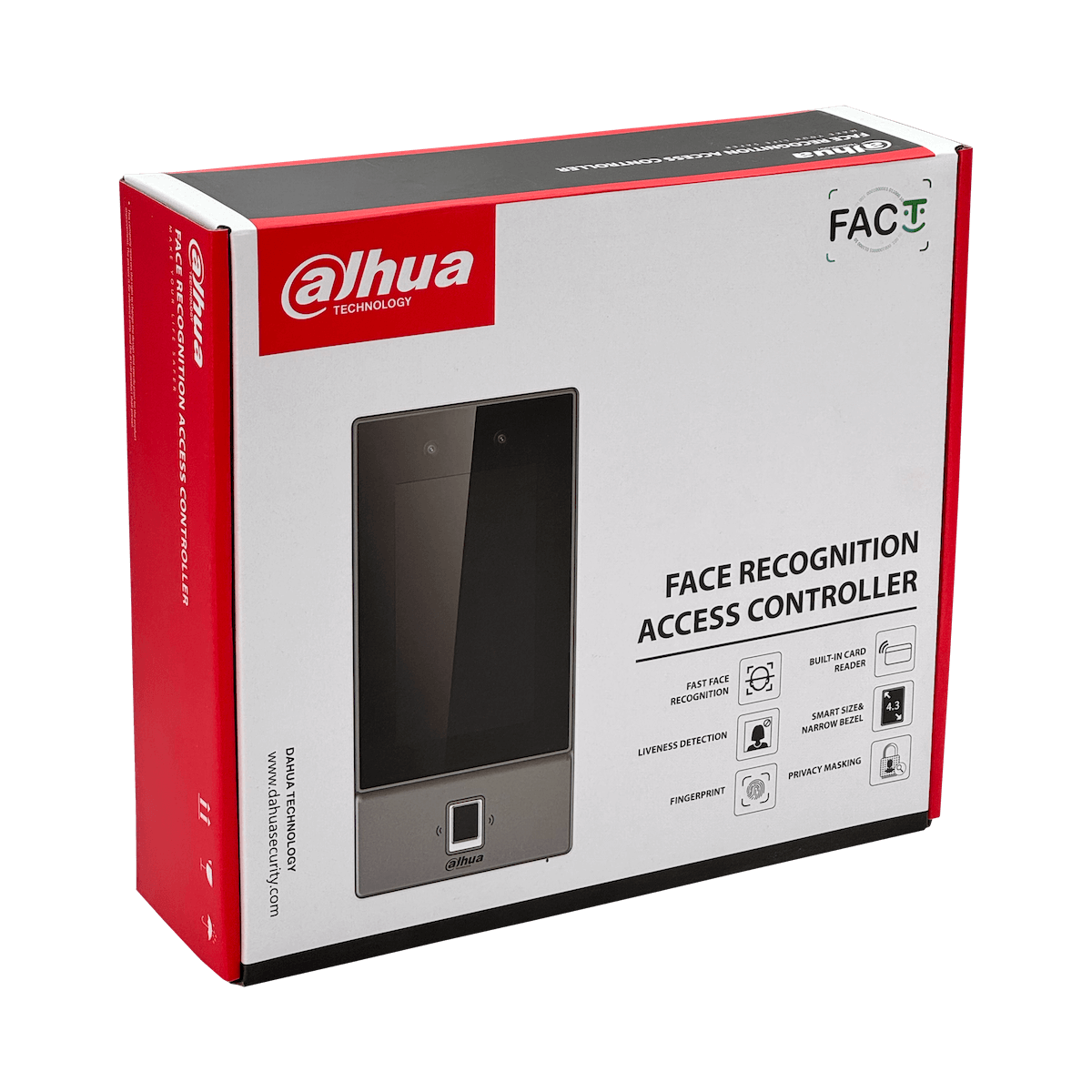 Control de Acceso Facial + Huella + Tarjeta NFC IP65 WiFi/PoE, Dahua DHI-ASI6214S-PW 6