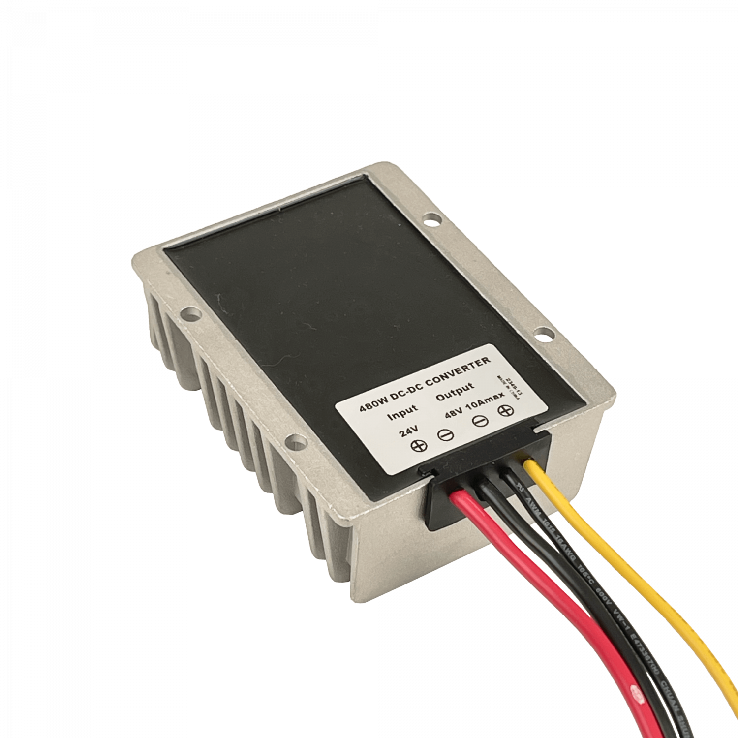 Convertidor DC-DC 480W Step Up Boost, 20-32VDC a 48VDC 10A, IP68 1