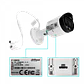 DAHUA Bala 2MP fijo-2,8mm PoE IR30mt IP67 IP IA MicrSD WizSense - Miniatura 1