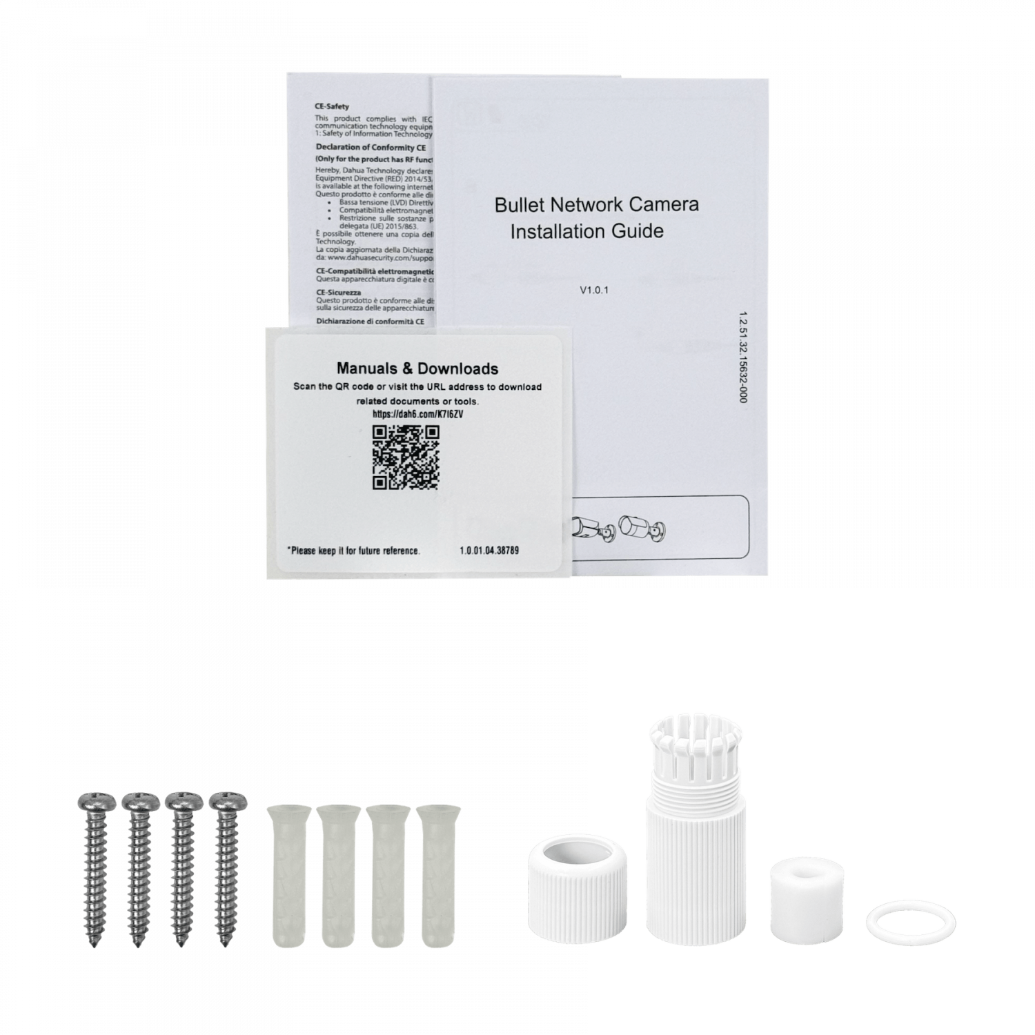 DAHUA Bala 2MP fijo-2,8mm PoE IR30mt IP67 IP IA MicrSD WizSense 2