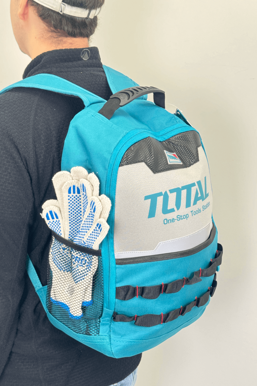 TOTAL Mochila Porta Herramienta 35x17x45cm THBP0201 4