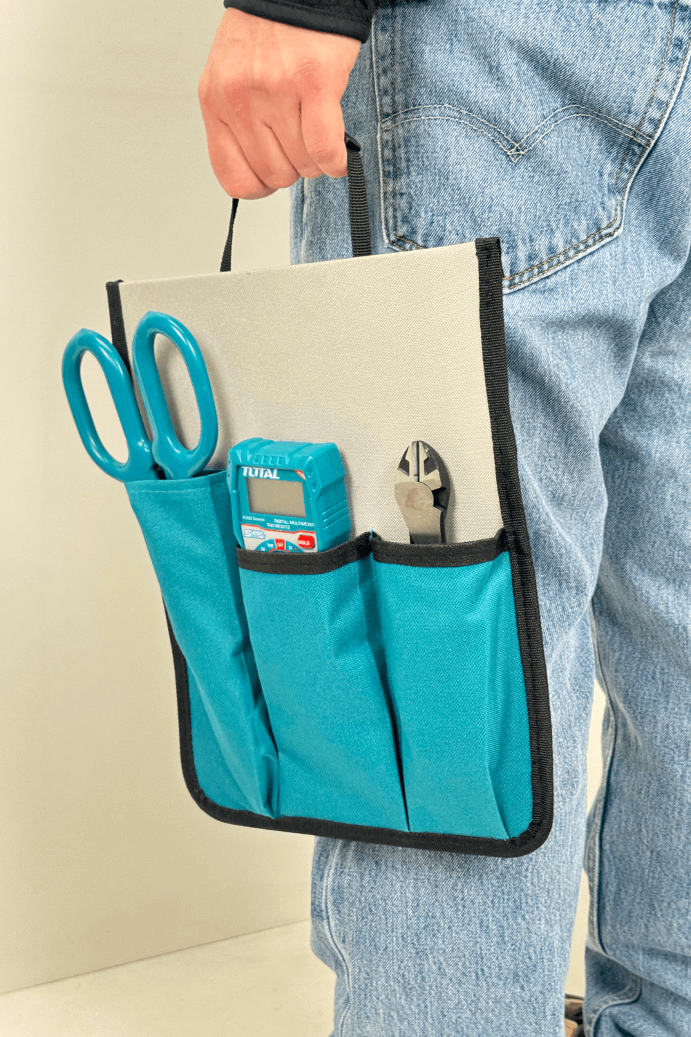 TOTAL Mochila Porta Herramienta 35x17x45cm THBP0201 8