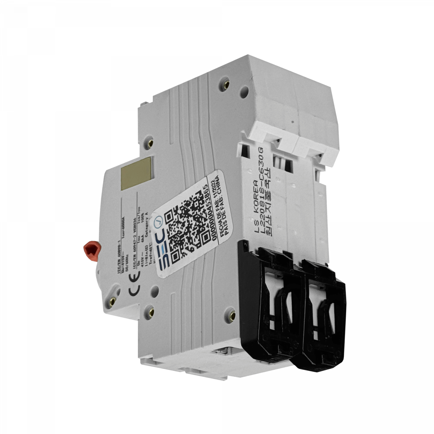 LS 2x63A 6kA 230/400V Interruptor Automatico Bipolar 2x63A Curva C63 1