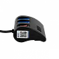PHILCO Negro Alargador 1,5mt 3-enchufes 2-USB5V 1-USB-C 15W 10A-250V - Miniatura 3