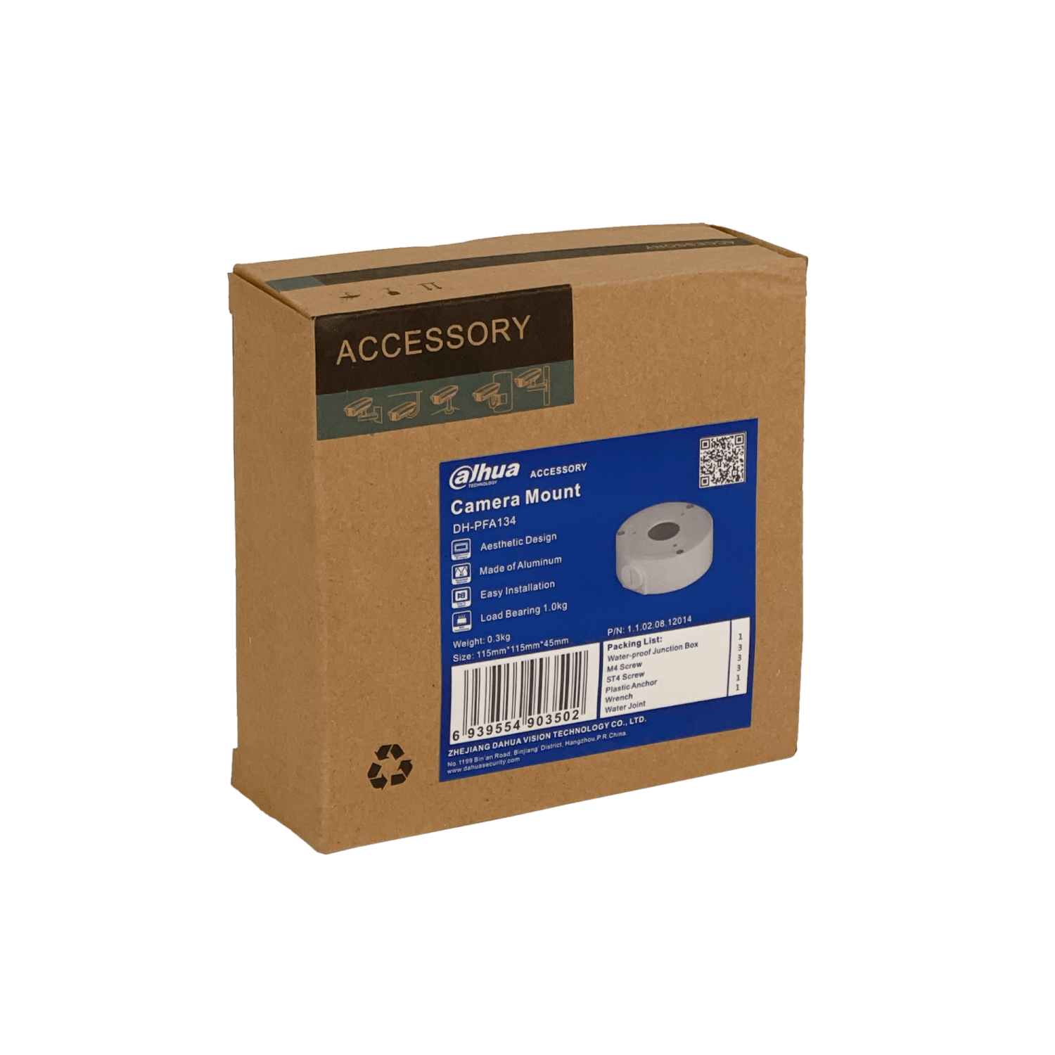 Soporte Circular Contra Agua para Camara de Intemperie DAHUA DH-PFA134 2