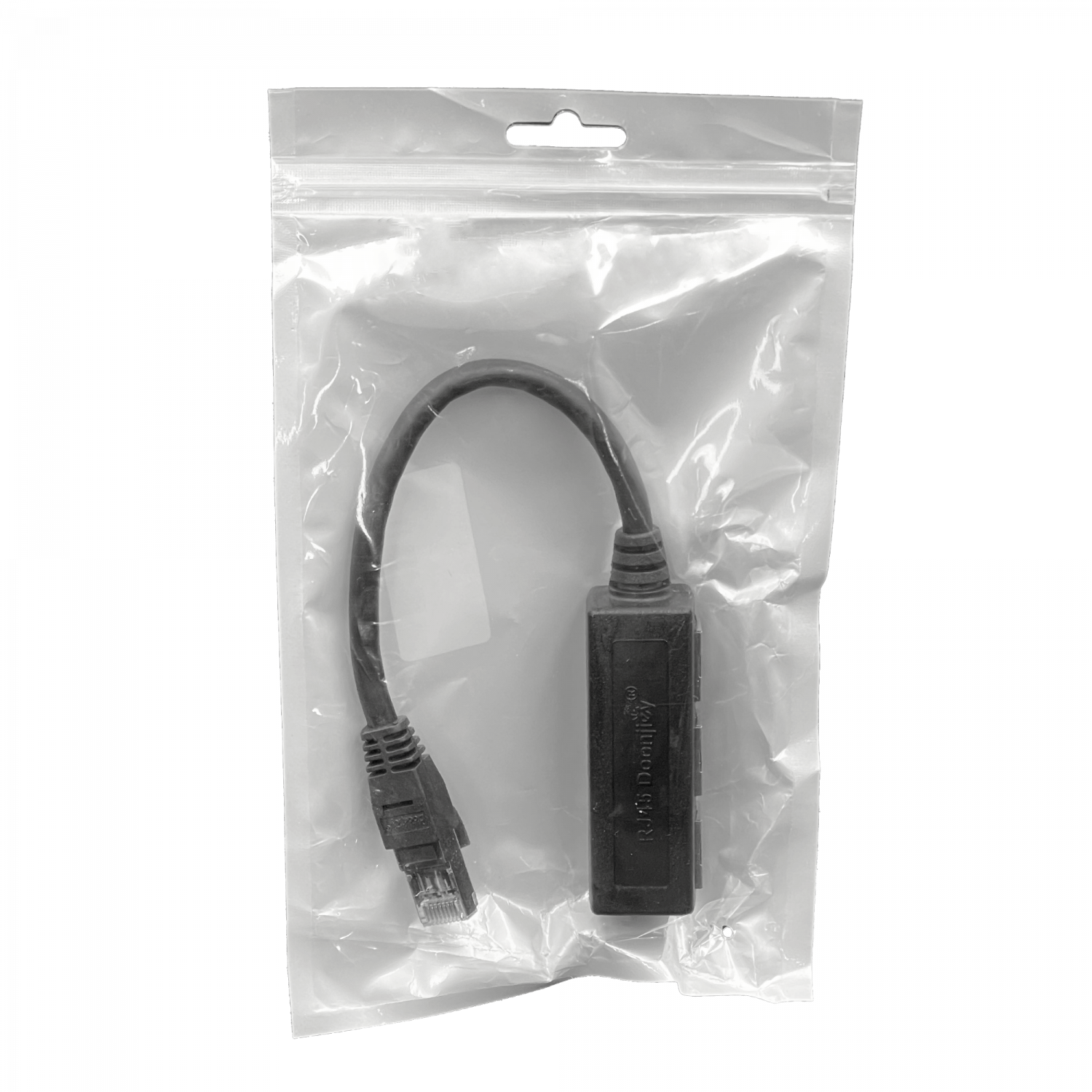 Adaptador de Red Divisor de Cable Ethernet CAT6 1-RJ45-M 3-RJ45-H 4