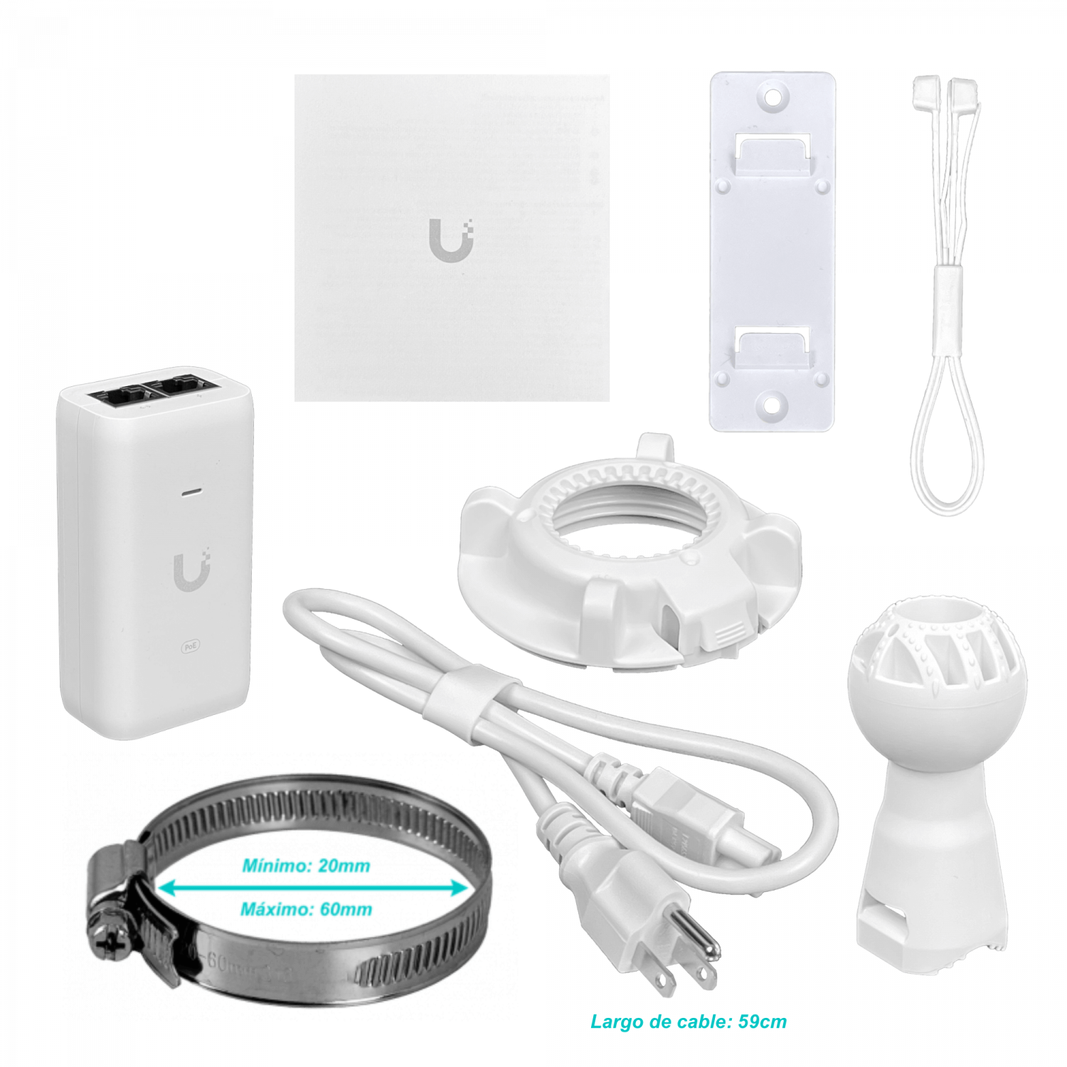 Puente Inalámbrico UniFi Device Bridge Pro Ubiquiti - Conexión WiFi 5 de Alta Velocidad 3