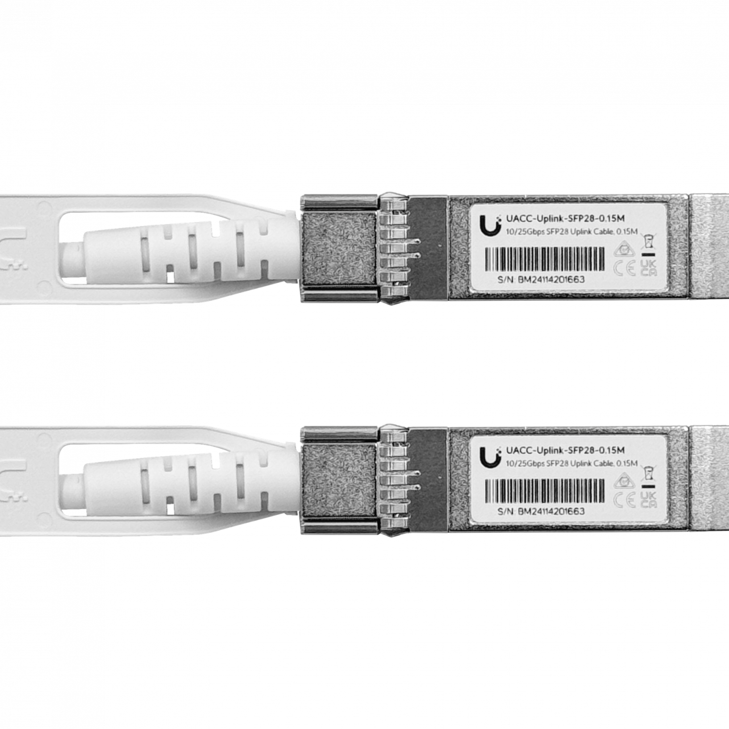 Cable Uplink Ubiquiti UACC-UPLINK-SFP28-0.15M 25Gbps SFP28 15cm PVC 1