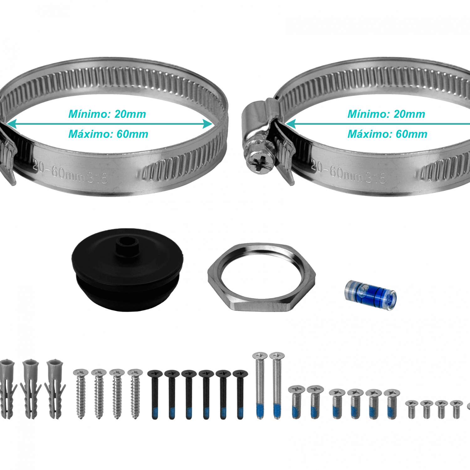 Caja de Conexión Ubiquiti UACC-CAMERA-JB-B Aluminio Negro para Cámaras UniFi Bullet y Dome 4