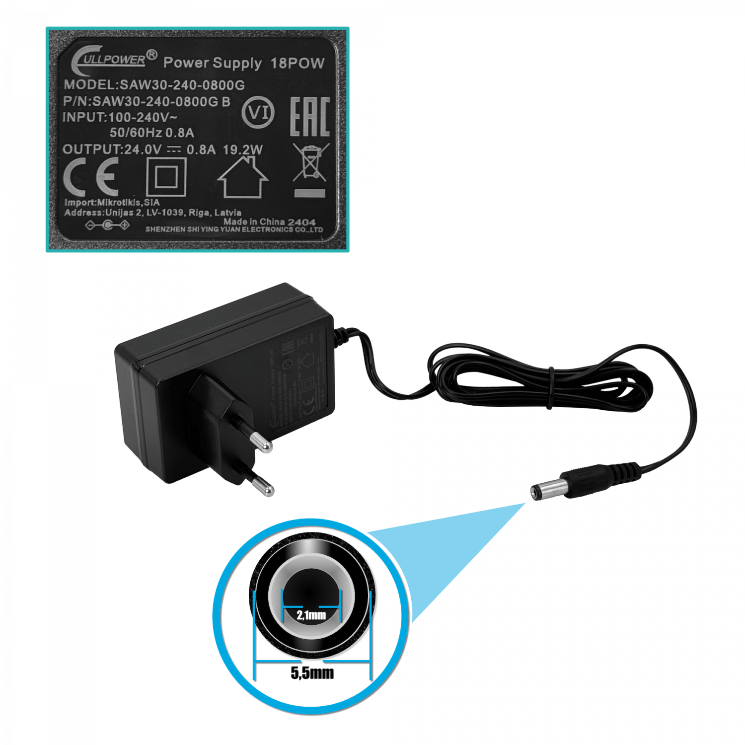Punto de Acceso Inalámbrico MikroTik wAP ax - Wi-Fi 6 de Doble Banda, x2 Puertos Ethernet 7