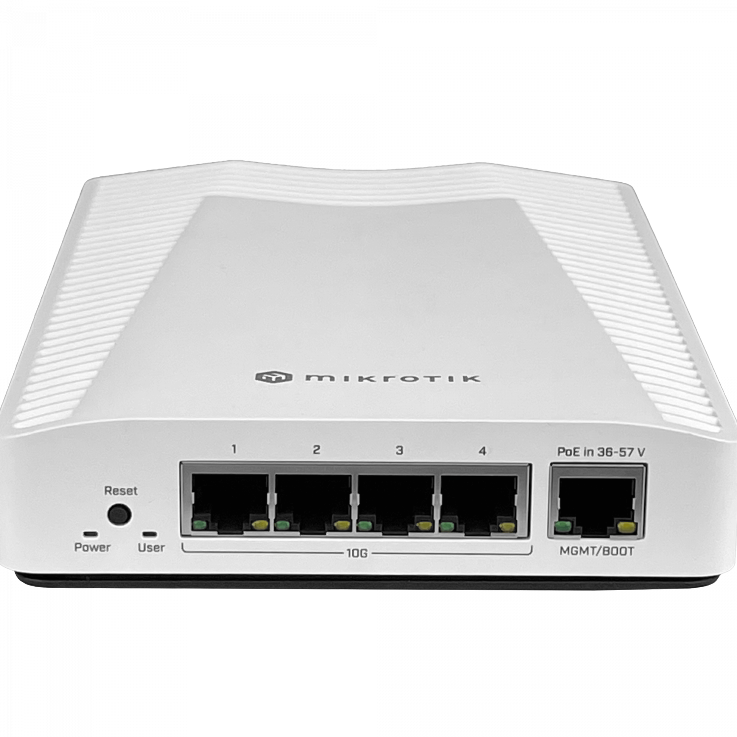 Switch Compacto 10G, 4 Puertos Ethernet 10G, MikroTik CRS304-4XG-IN, ARM 64bit,  1200 MHz 3